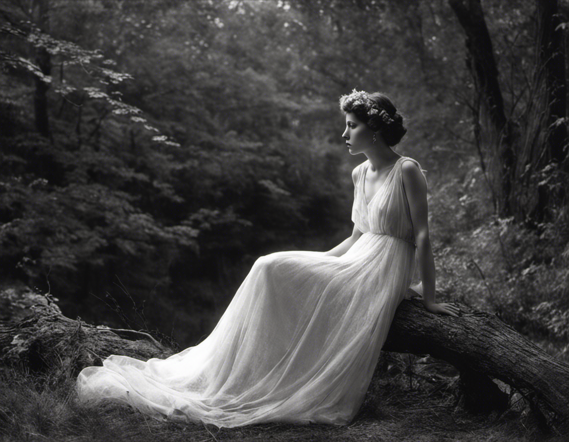 Twentieth-century pictorialist and romantic photography in monochrome, Ghost – Art Print