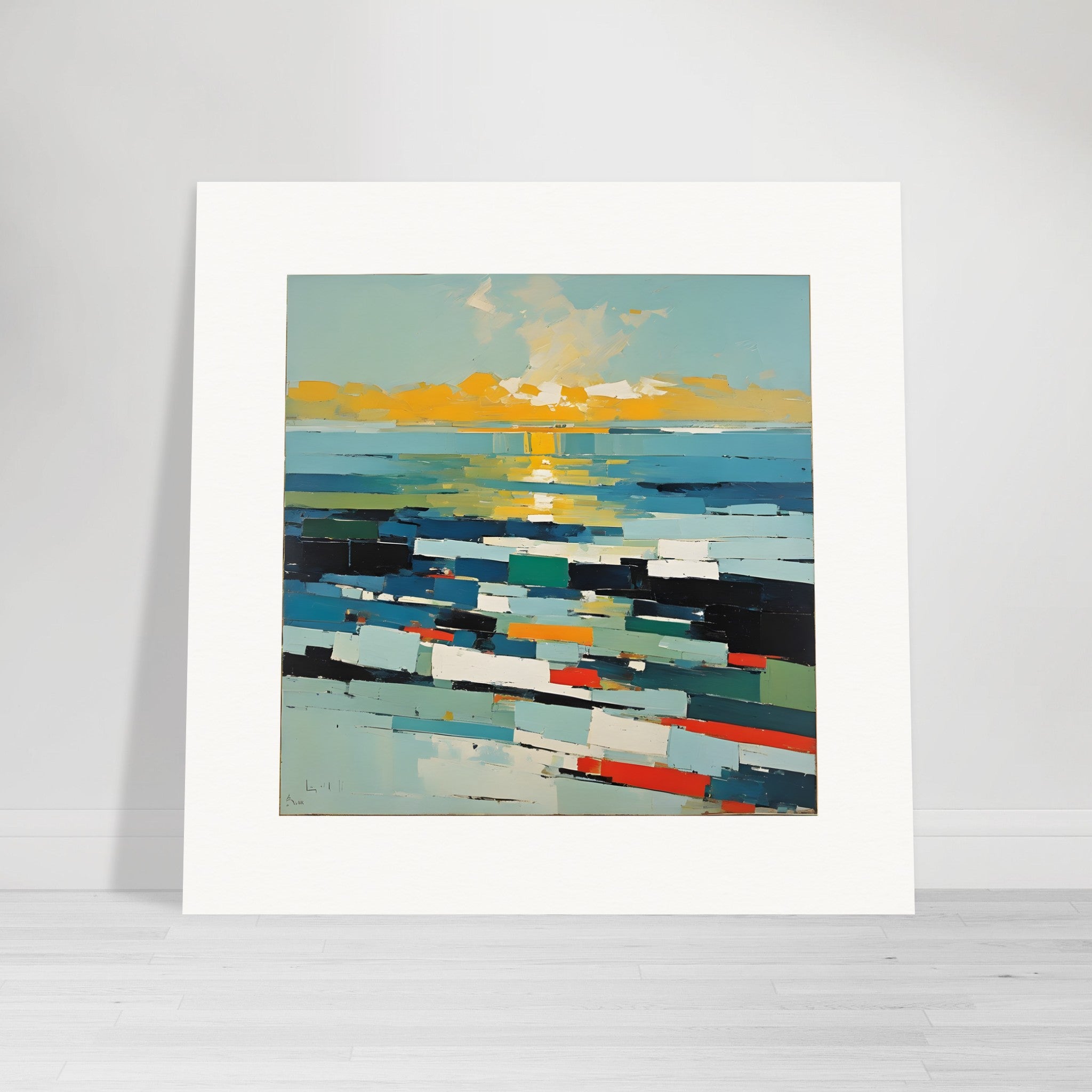 Abstract artwork, The Sea – Print