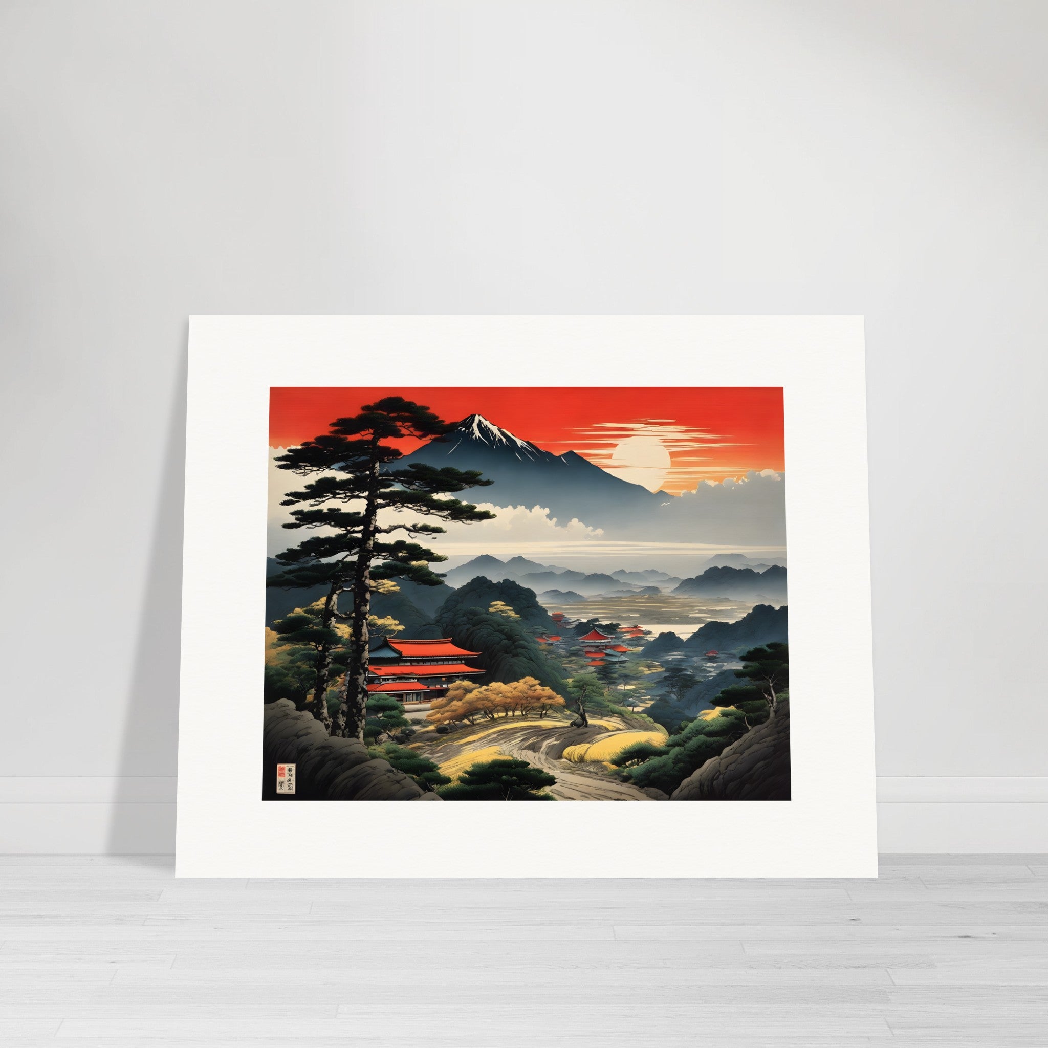 Japanese Countryside – Art Print