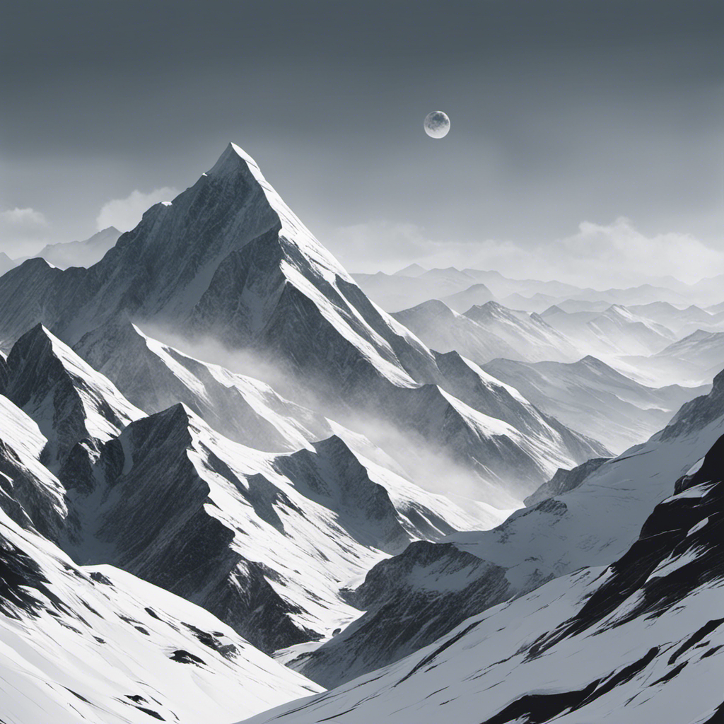 Neo-minimalist Style, Mountain Scenery – Print