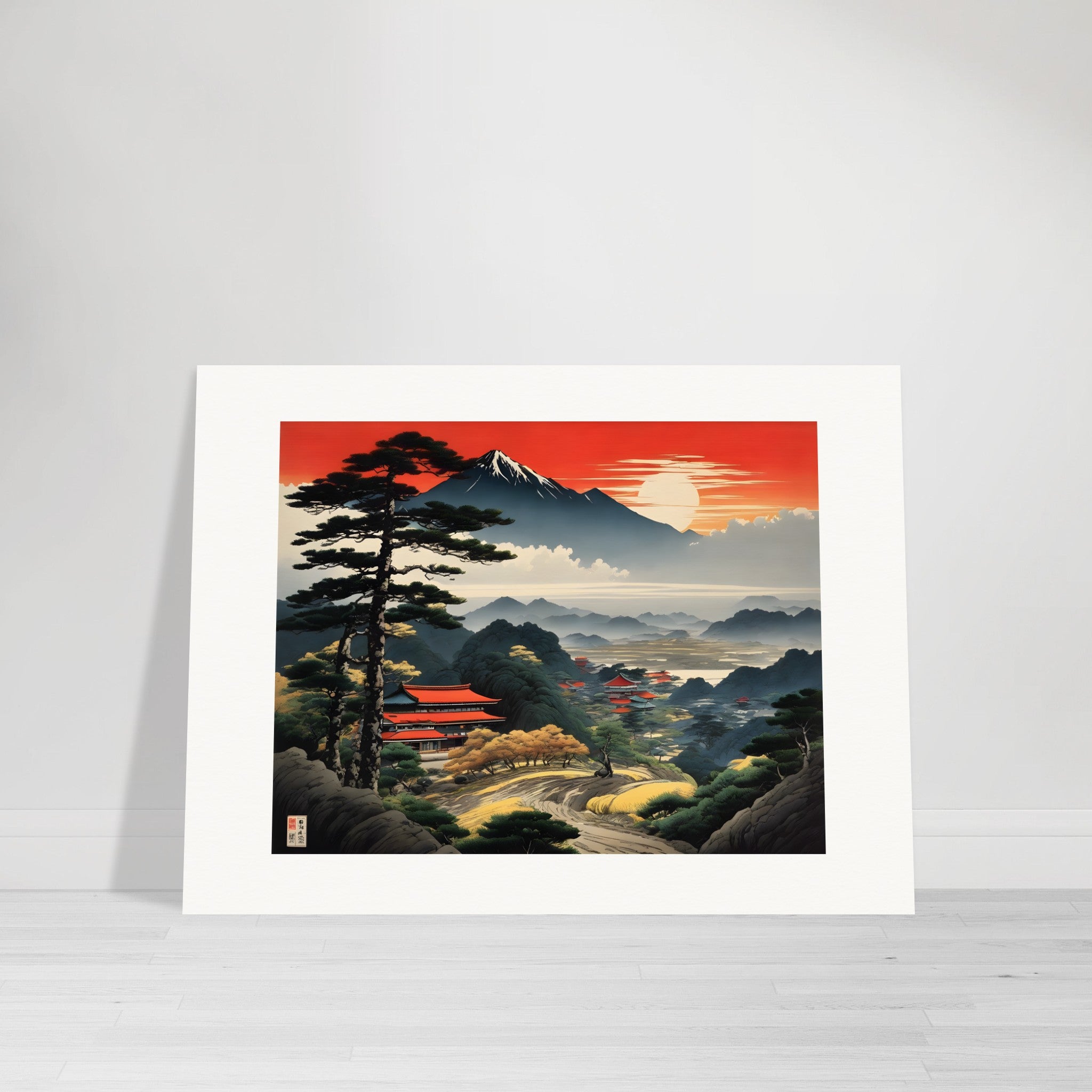 Japanese Countryside – Art Print