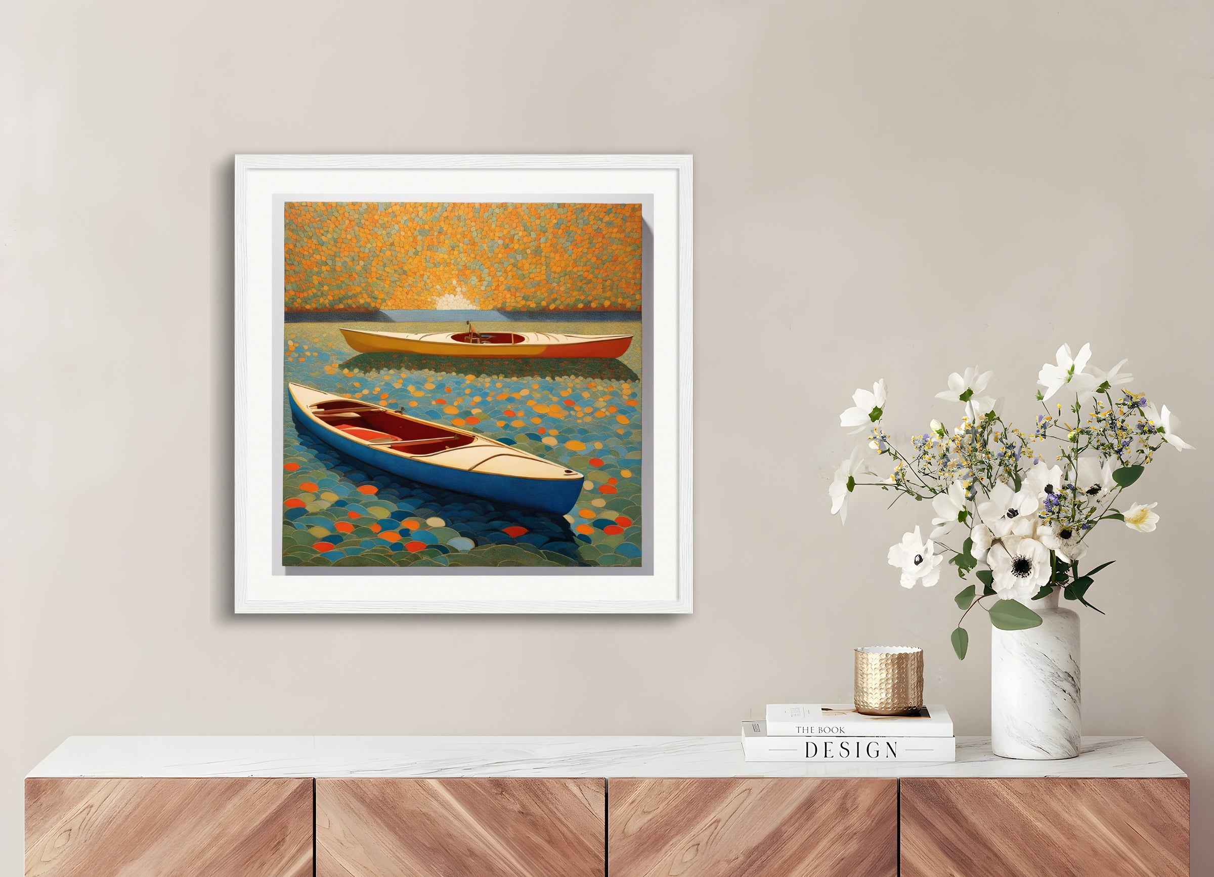 Poster with wood frame: ,