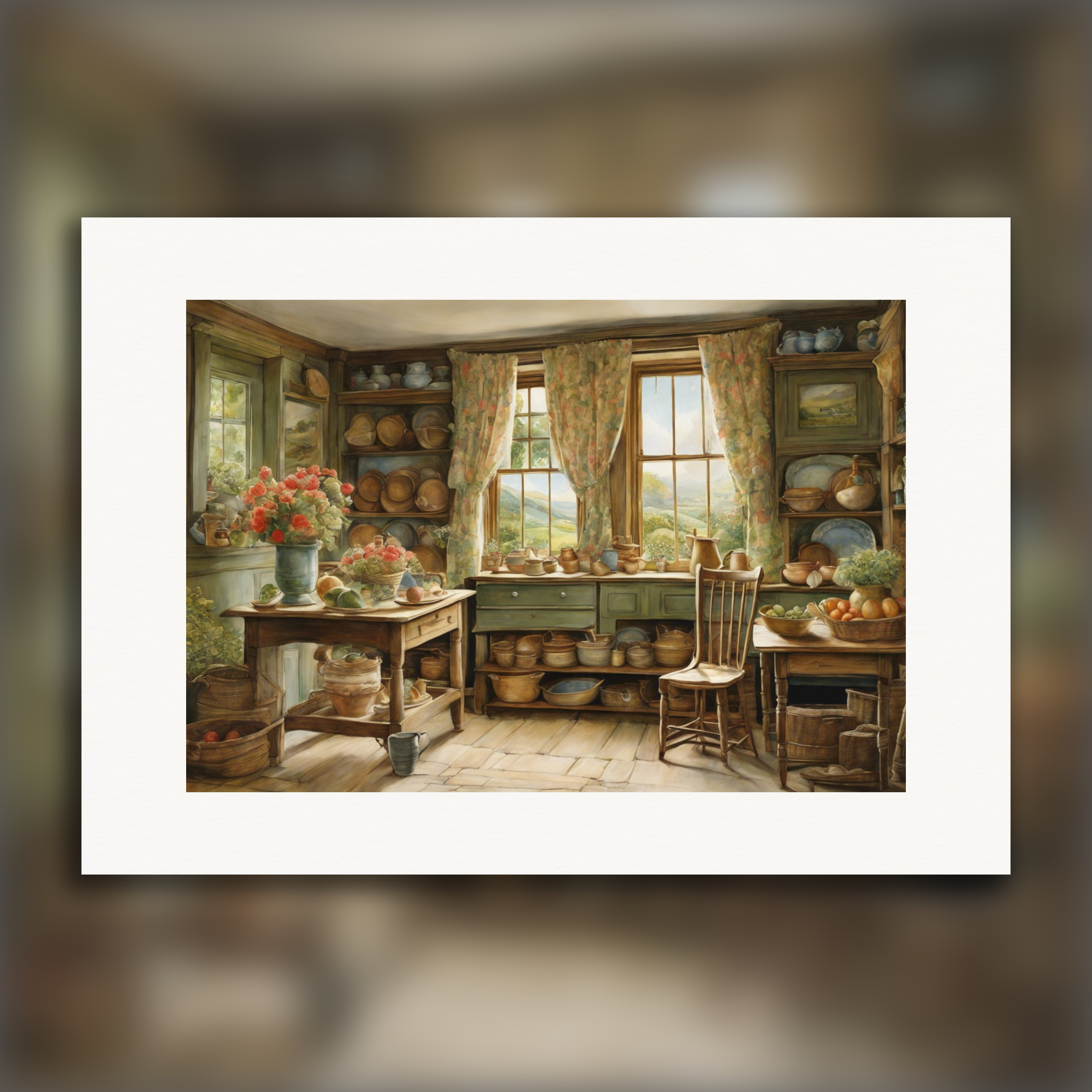 Enchanting stories, exquisite British watercolours, Home – Poster