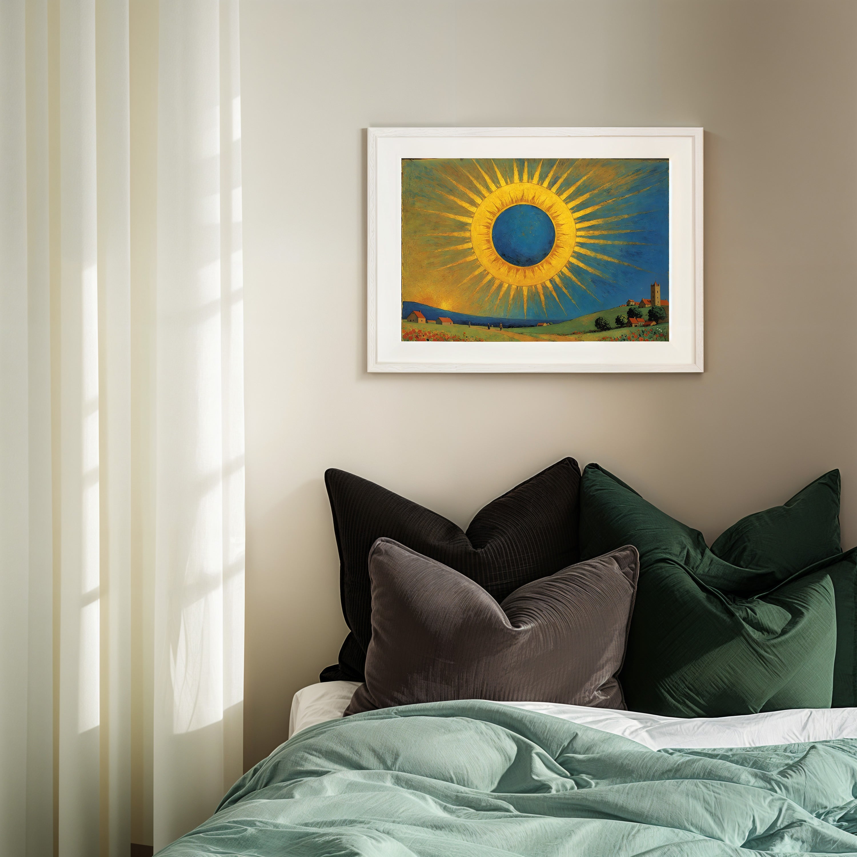 The Majestic Sun, Canvas Print - Fine Art Reproduction