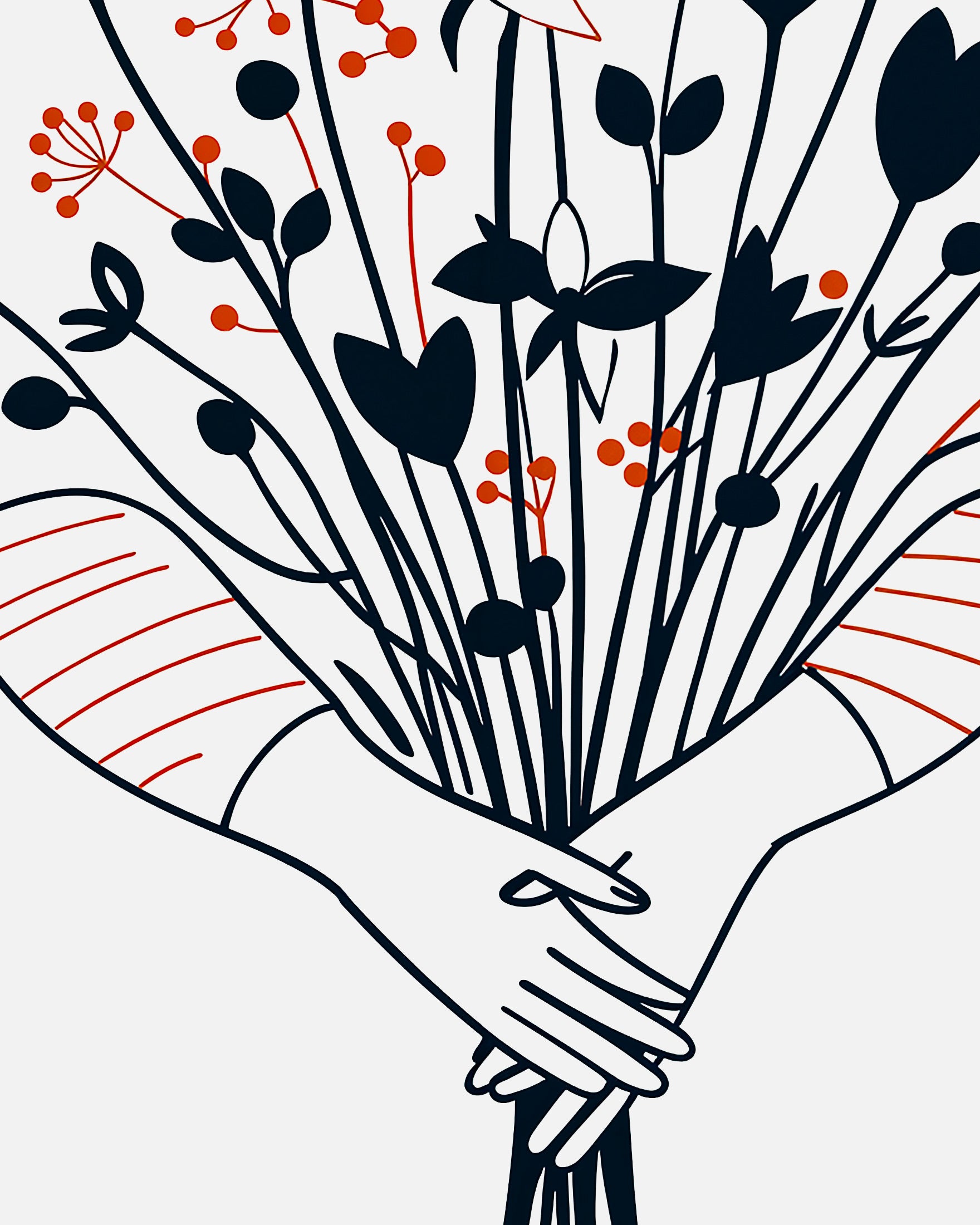 Mother's Day gift, bouquet of flowers - Poster