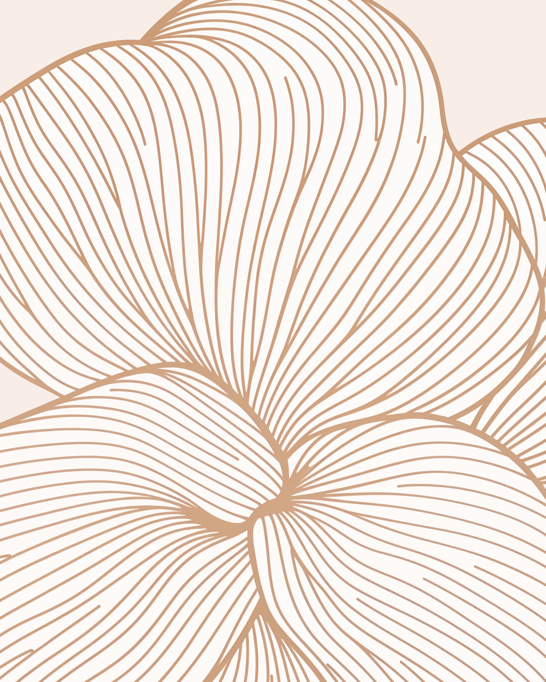 Floral motif 02, abstract artwork – Print