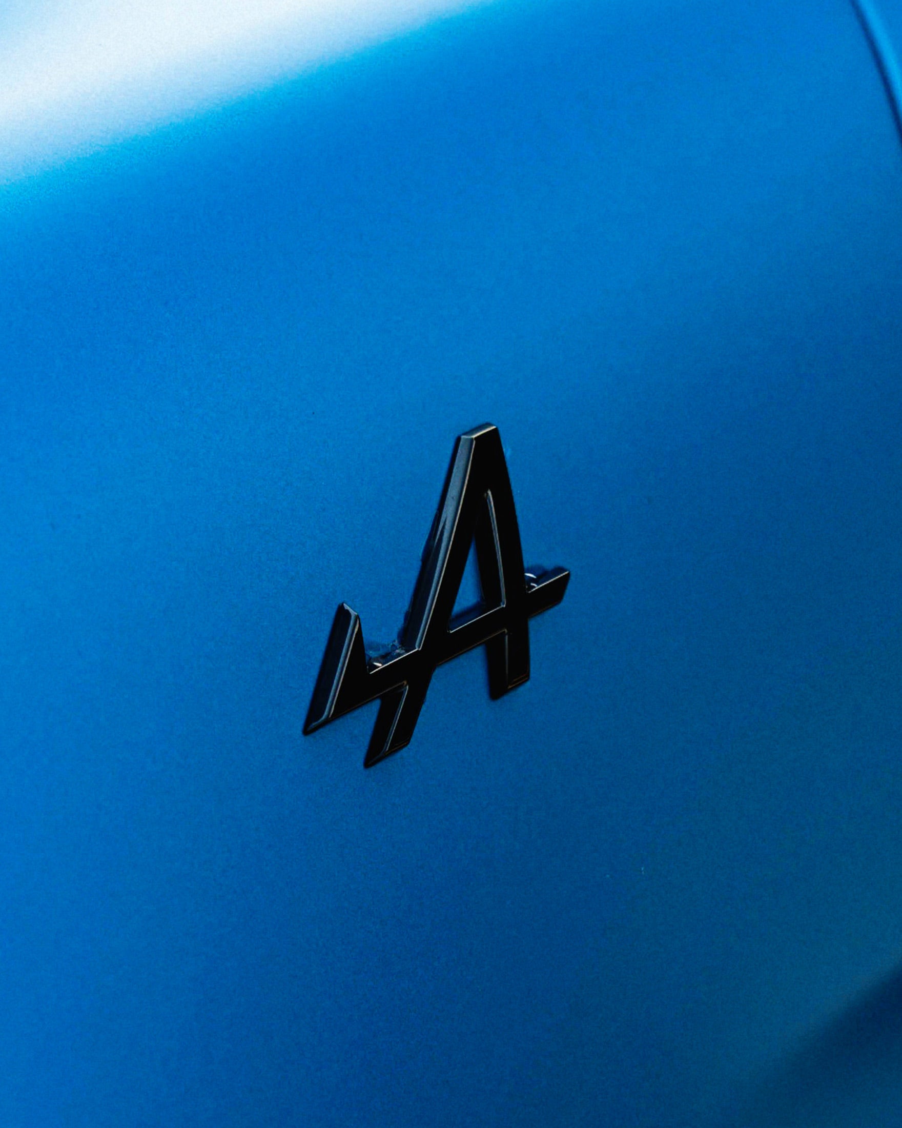 Alpine A110 Close-Up – Car Photography Poster