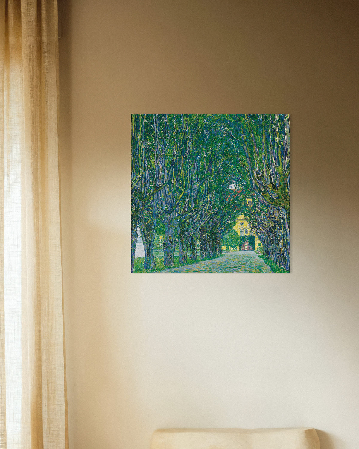 Poster of Avenue to Schloss Kammer (1912) by Gustav Klimt