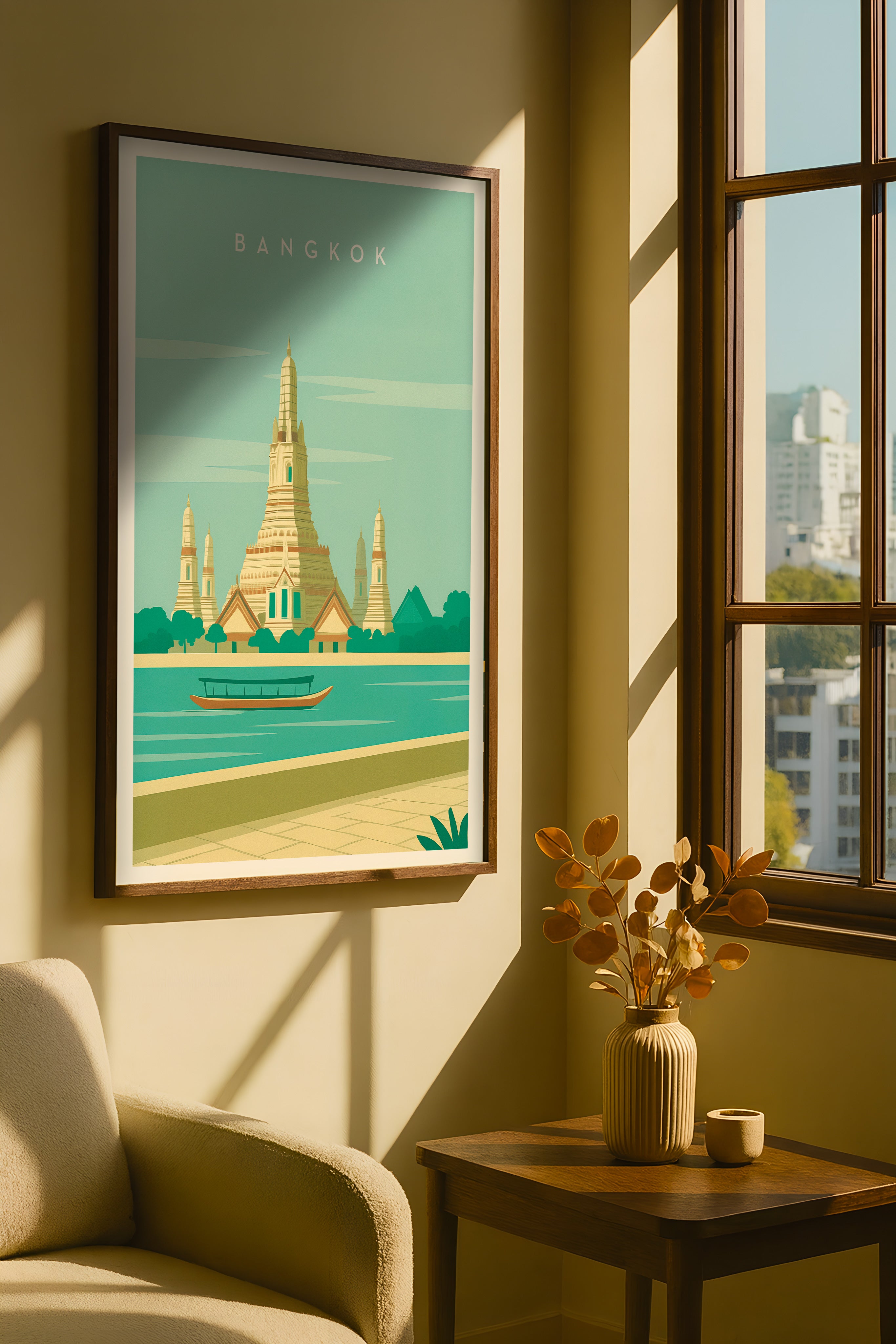 Bangkok Wall Art Print