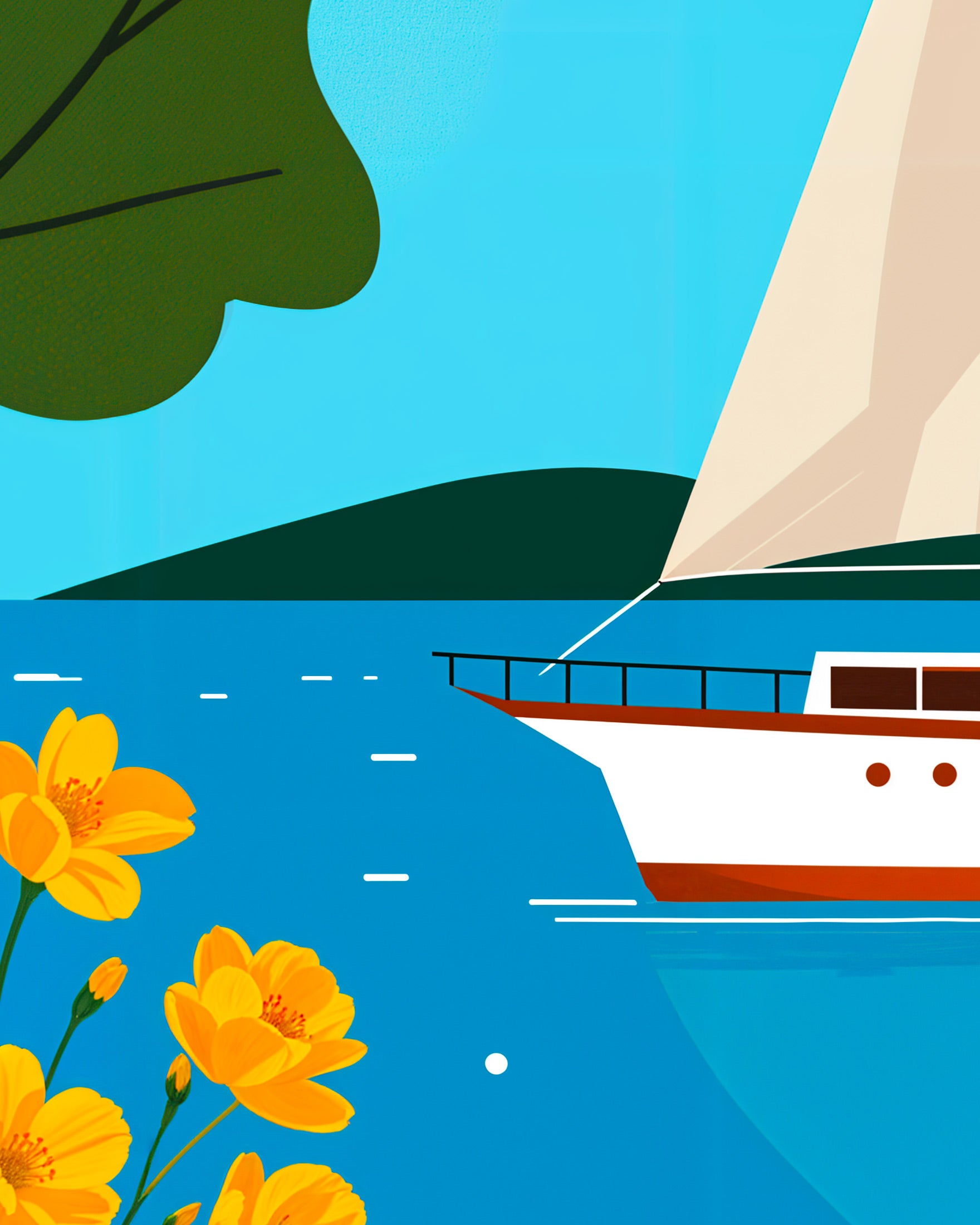 Sailing Yacht – Print