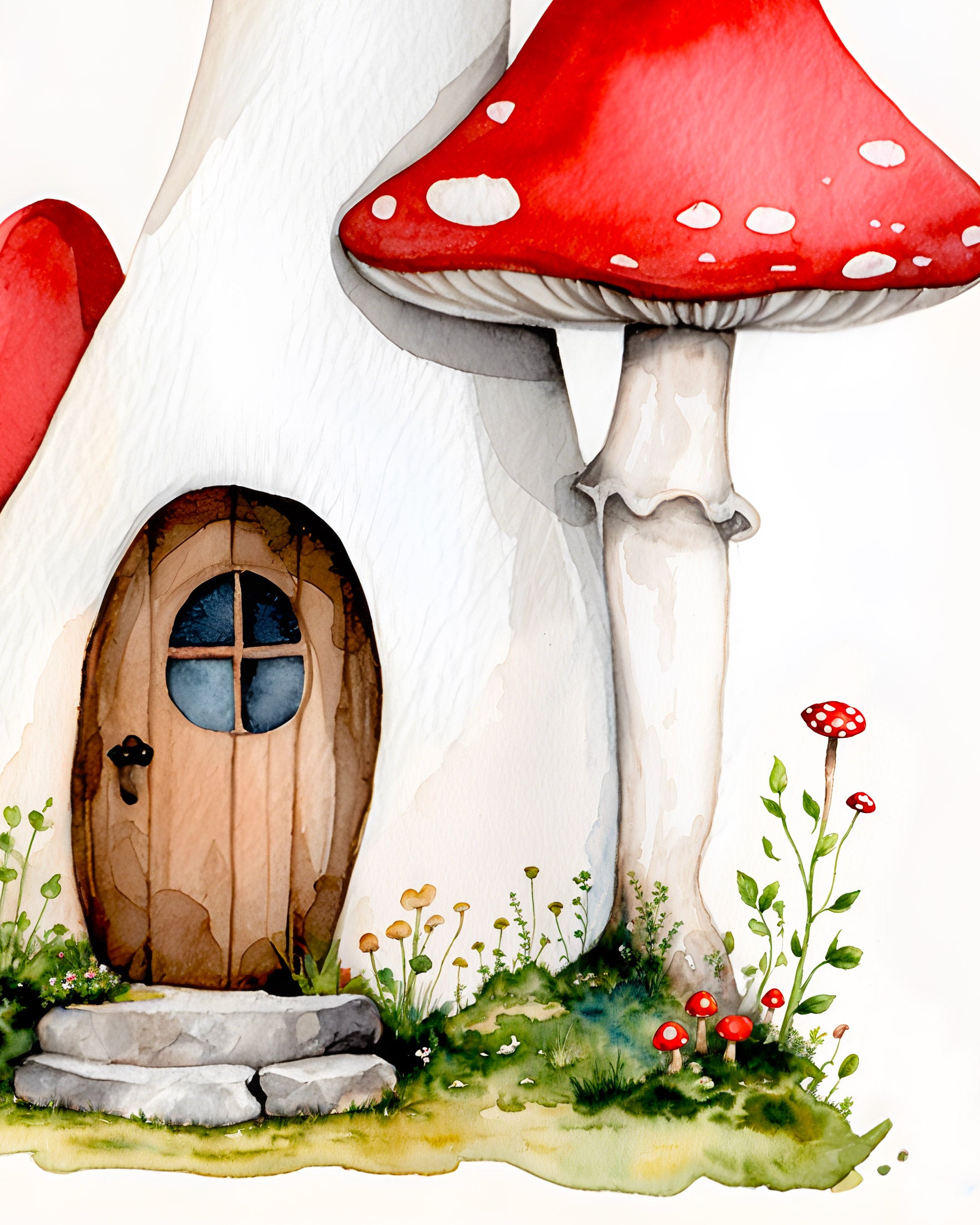 The Mushroom House - Poster