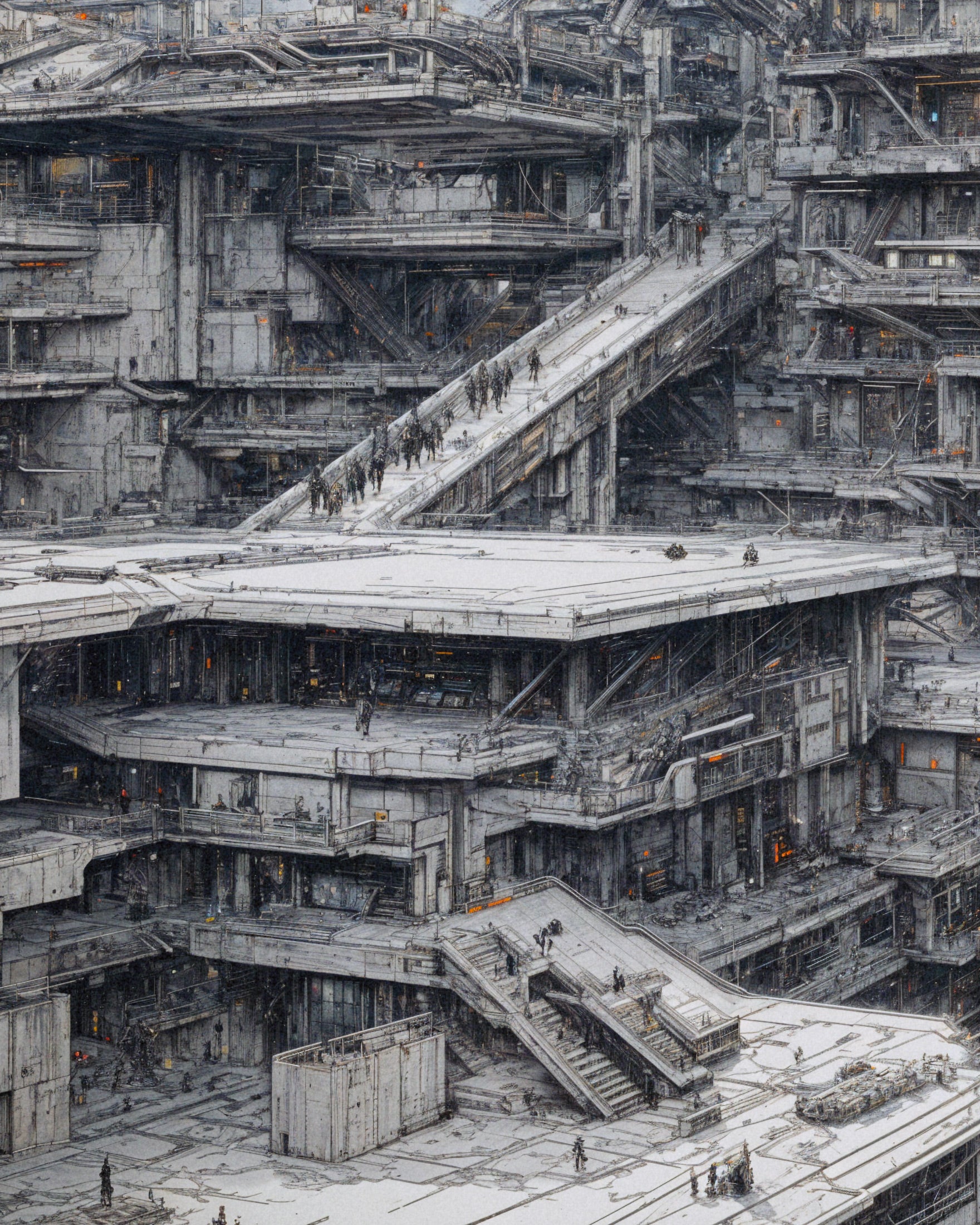 Futuristic Metropolis – Art Print