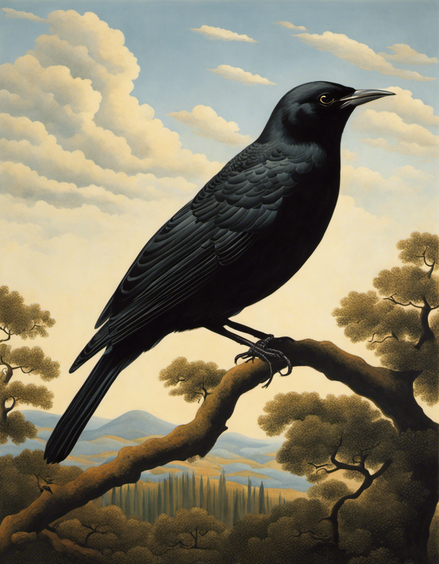 A crow – Art Print