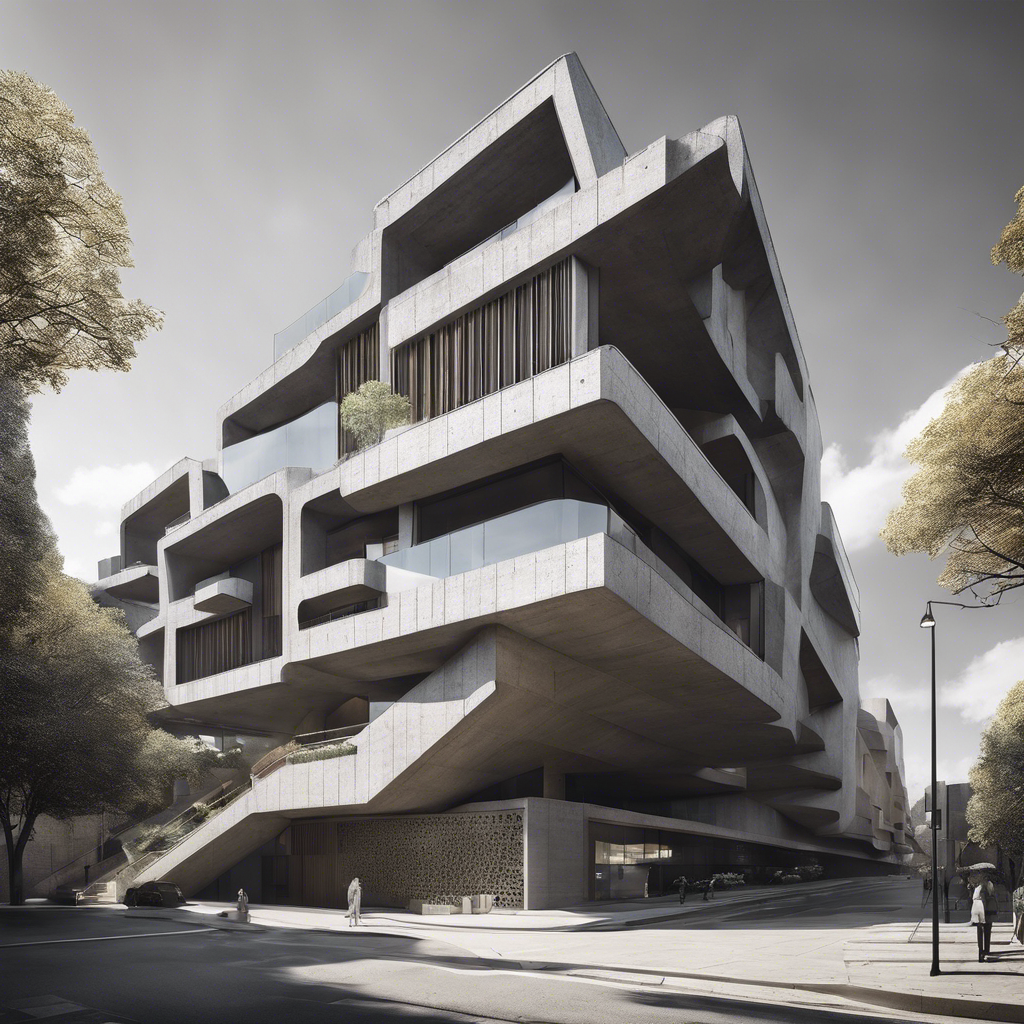 Late modernism, Brutalist architecture – Art Print