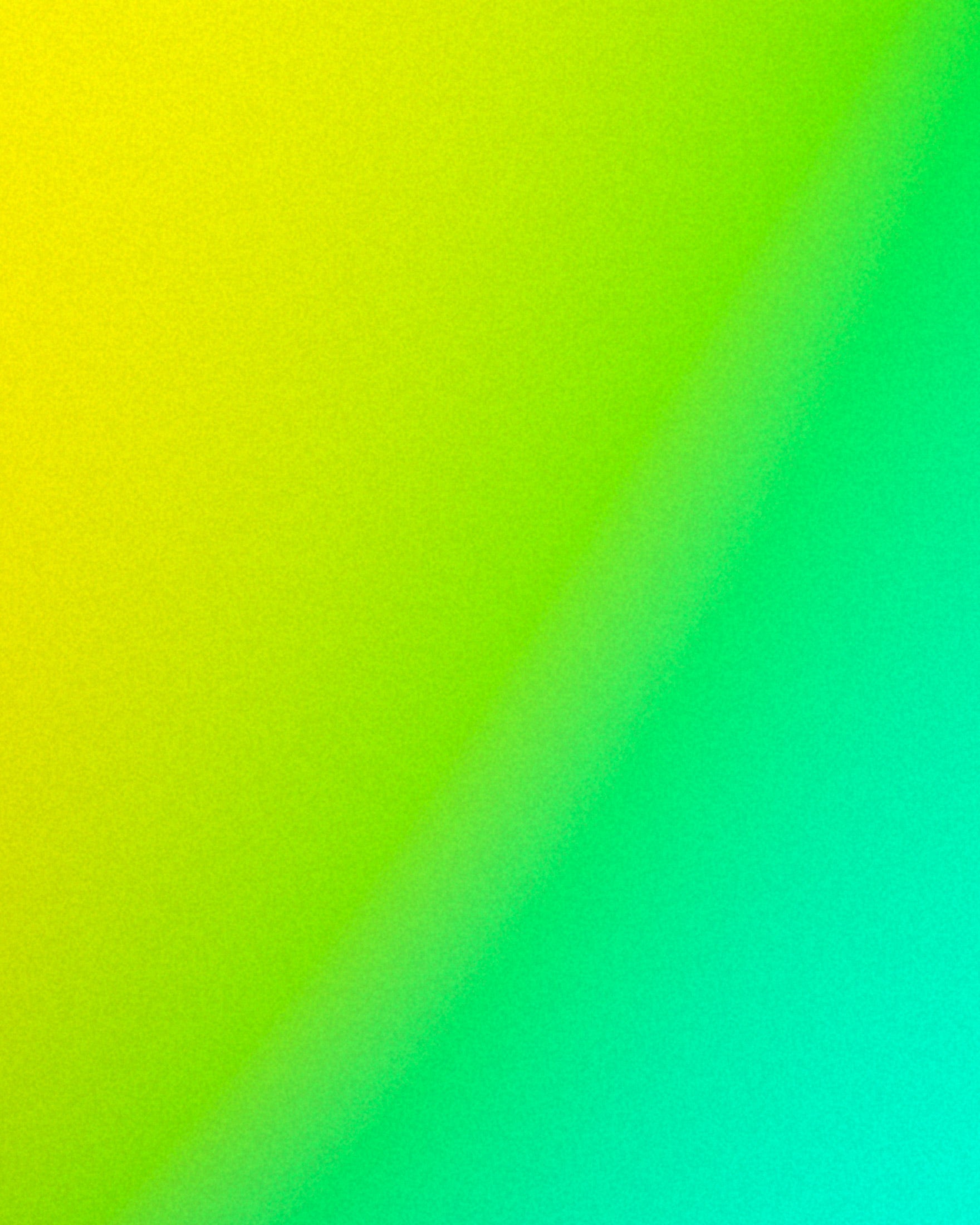 Positive energy, yellow and turquoise gradients - Poster
