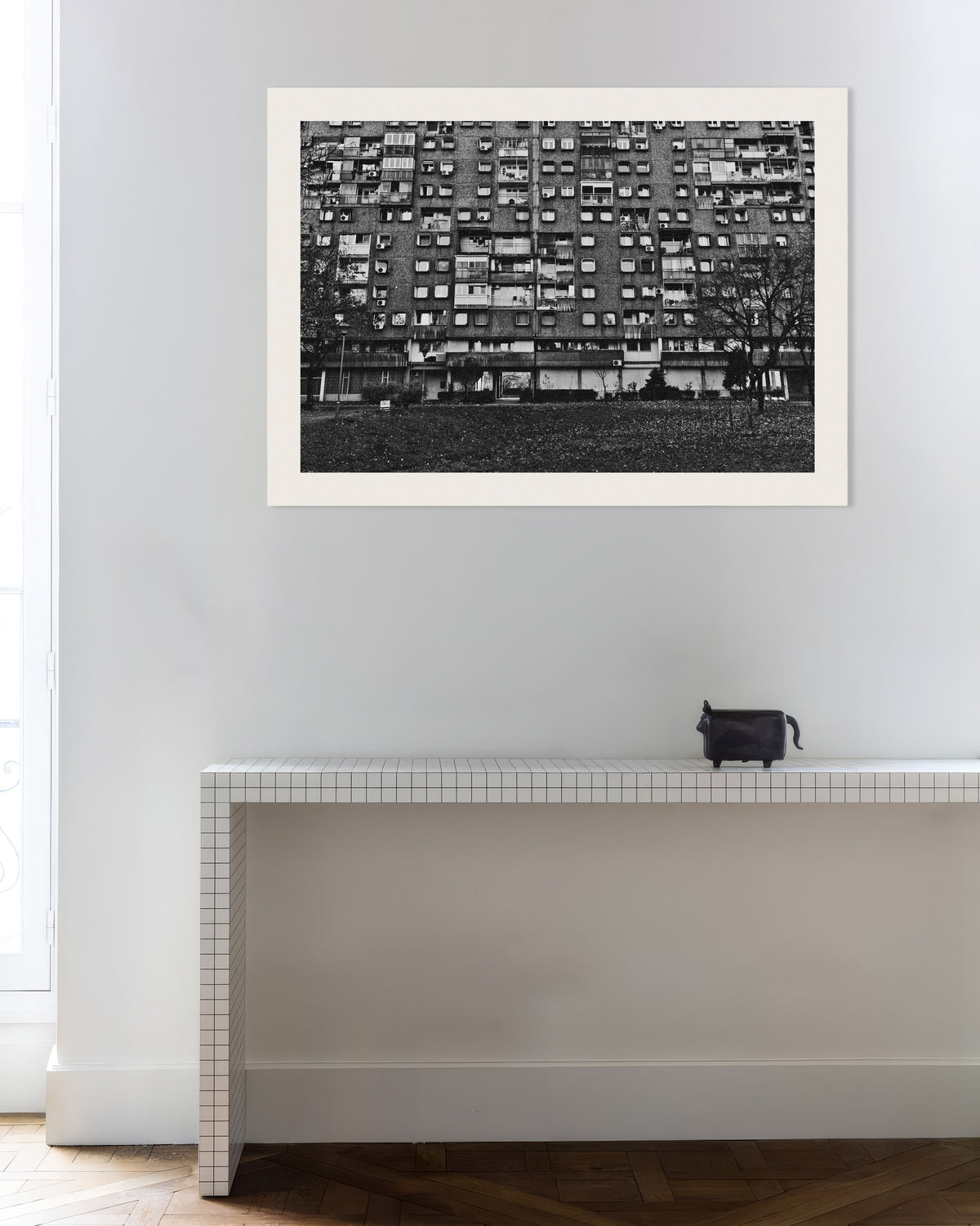 Poster of Housing Estate in Autumn