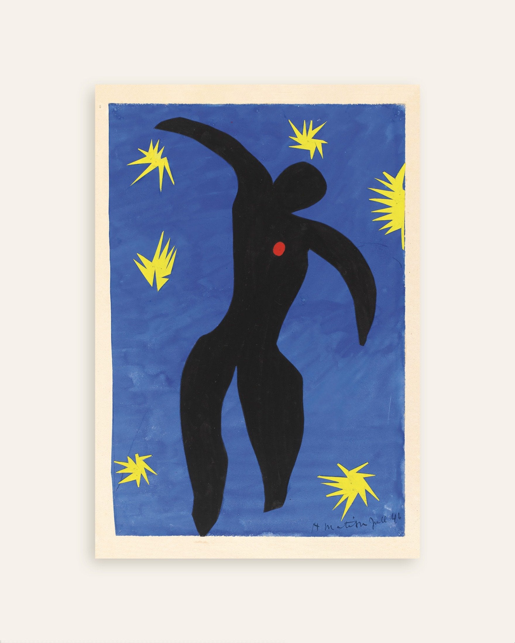 Matisse Icarus 1947 Jazz Portfolio Art Print | Posterscape.co.uk