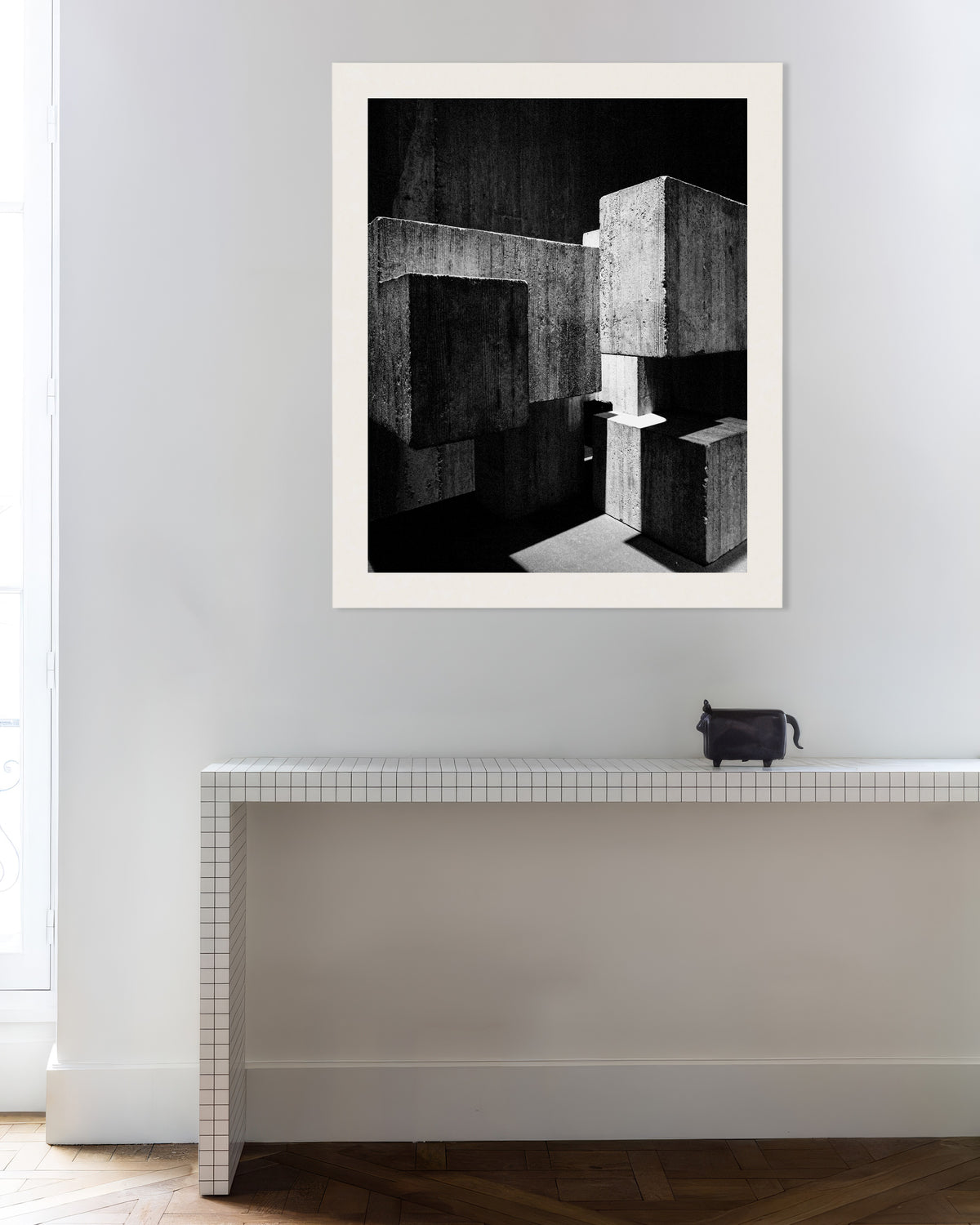 Poster of Interlocking Concrete Cubes