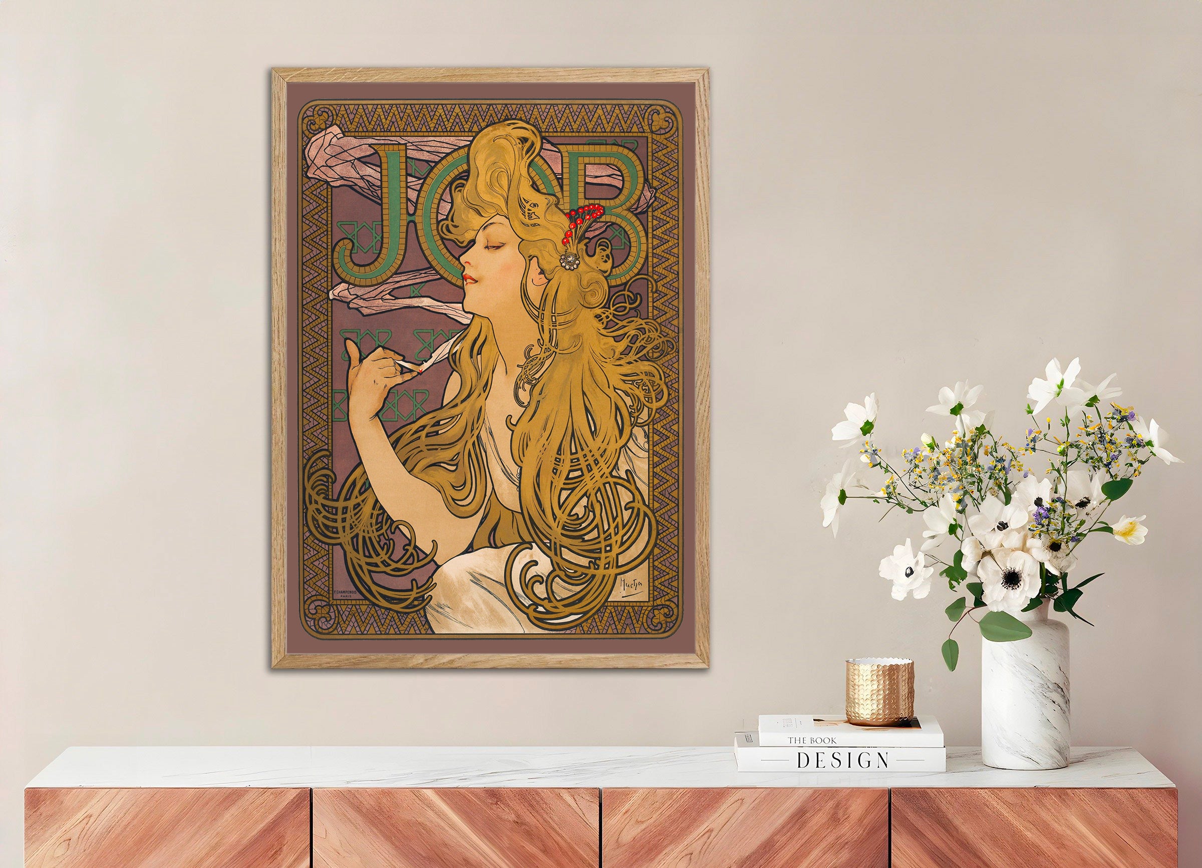 Job (1896) by Alfons Mucha - Print