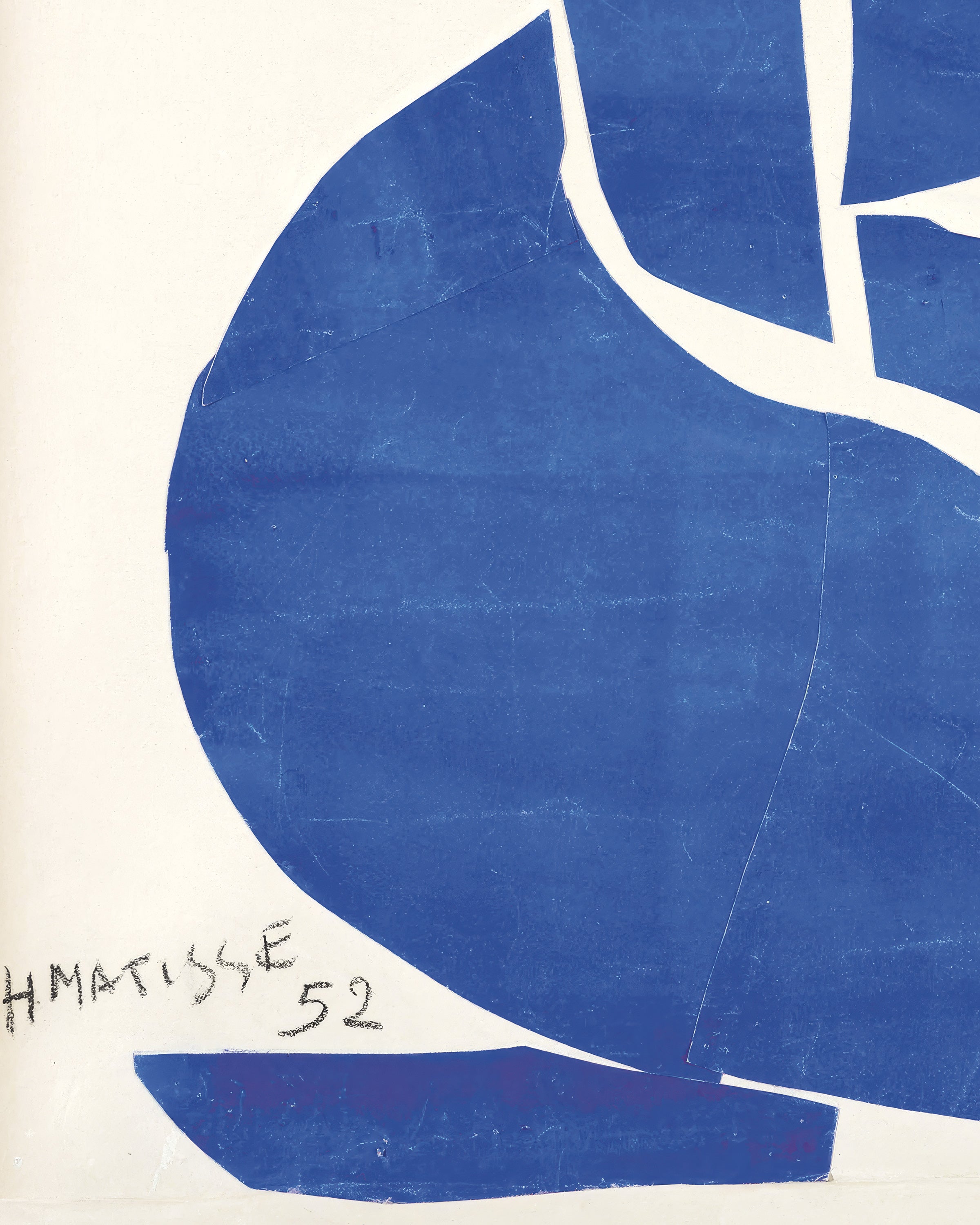 Blue Nude II (1952) by Henri Matisse - Poster