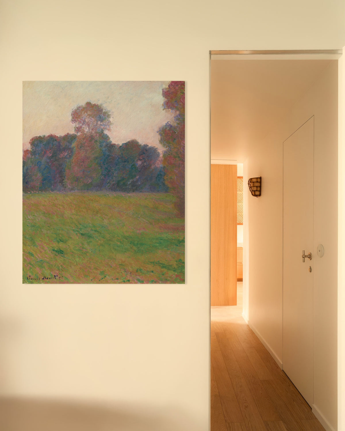 Poster of Meadow at Giverny (1886) by Claude Monet