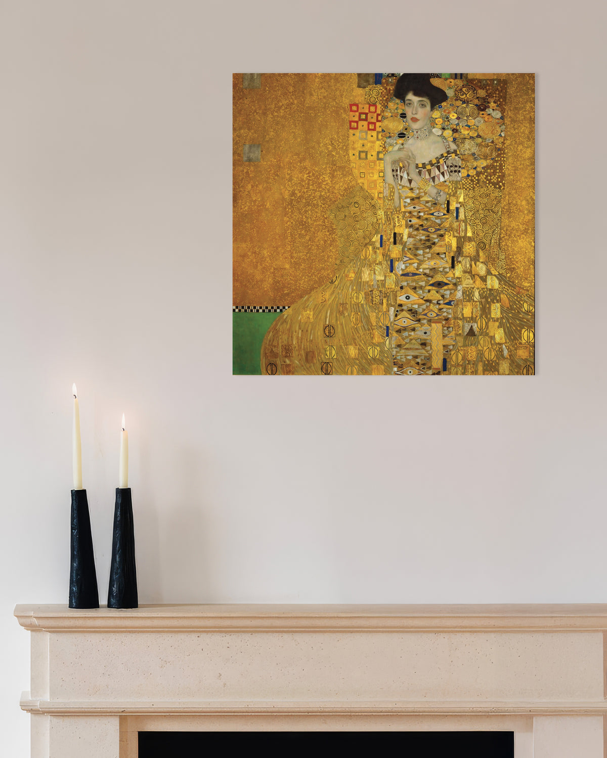 Poster of Portrait of Adele Bloch-Bauer I (1907) by Gustav Klimt