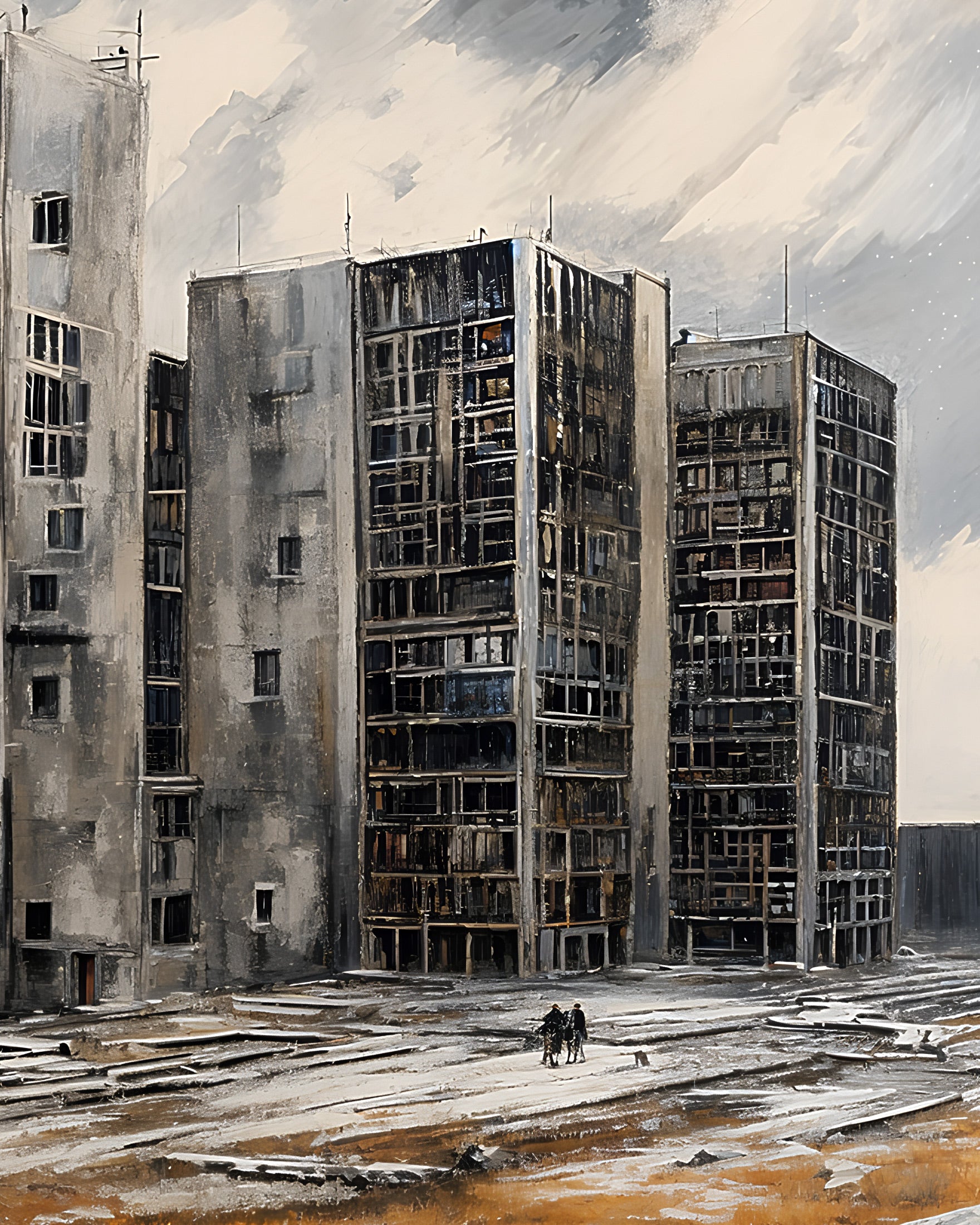 This is their way – Ukraine – The Ruins – Print