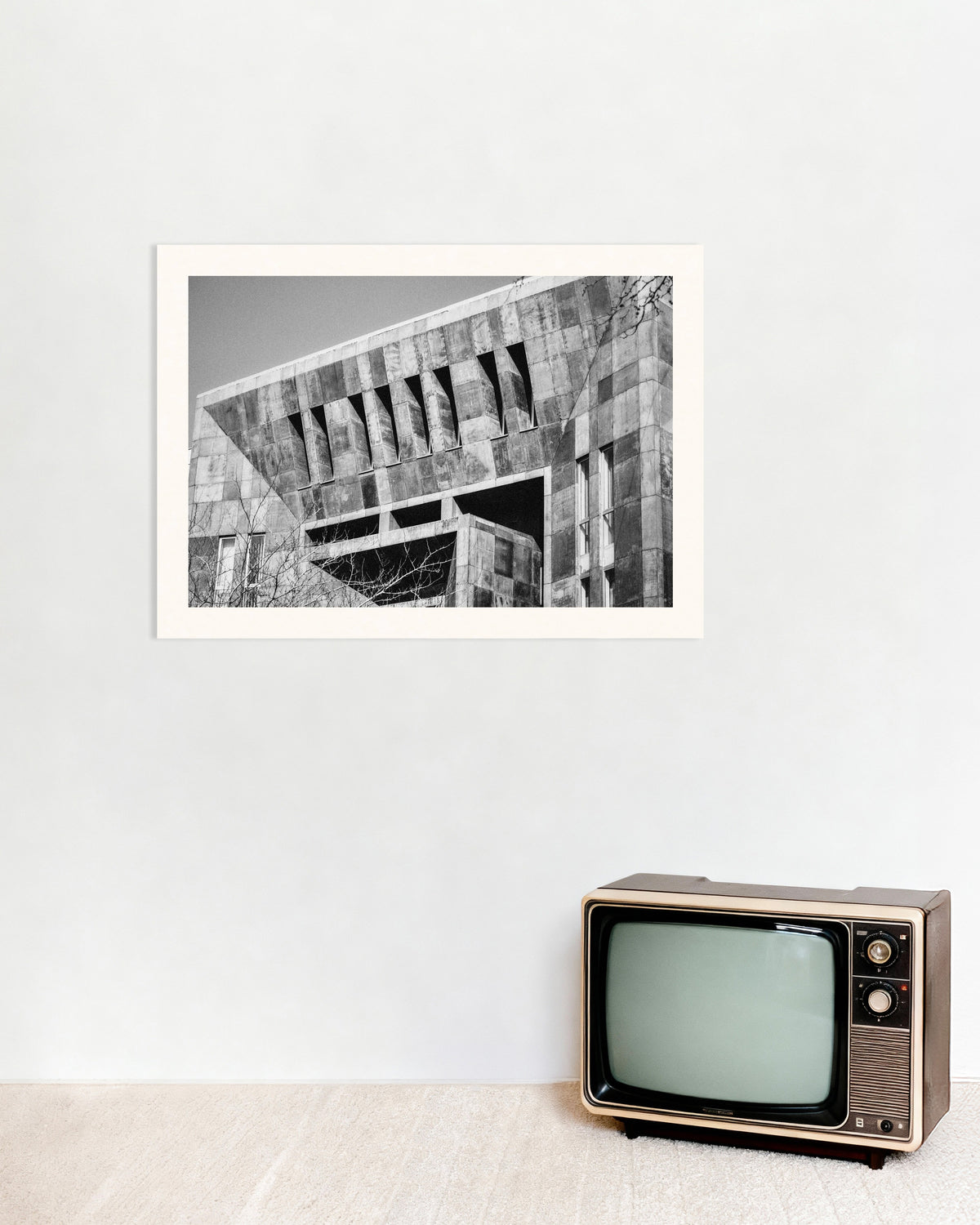 Poster of Sawtooth Concrete Facade