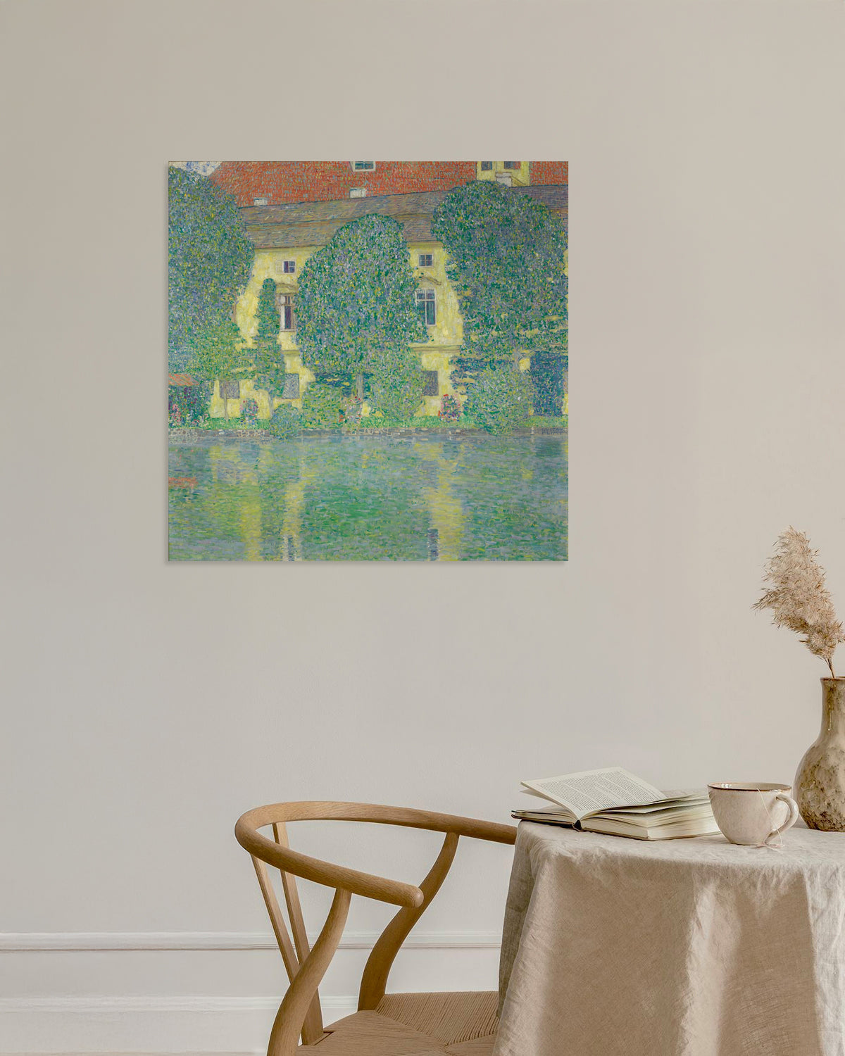 Poster of Schloss Kammer on the Attersee III (1910) by Gustav Klimt
