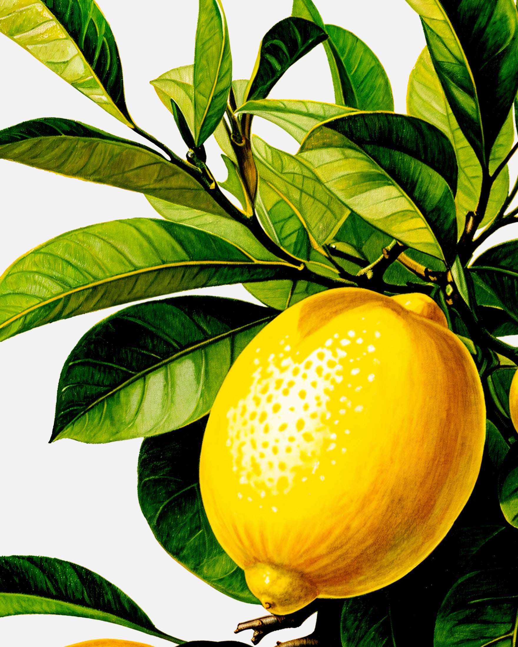 Lemons of Sorrento - Amalfi Coast 02 - Poster