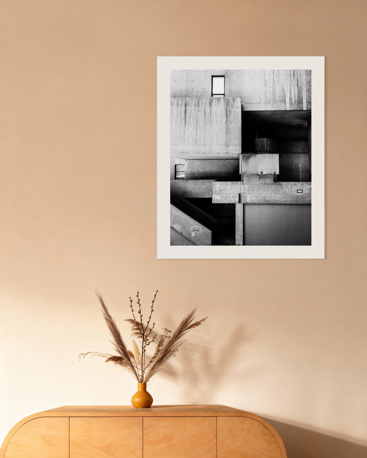Poster of Stained Concrete Composition