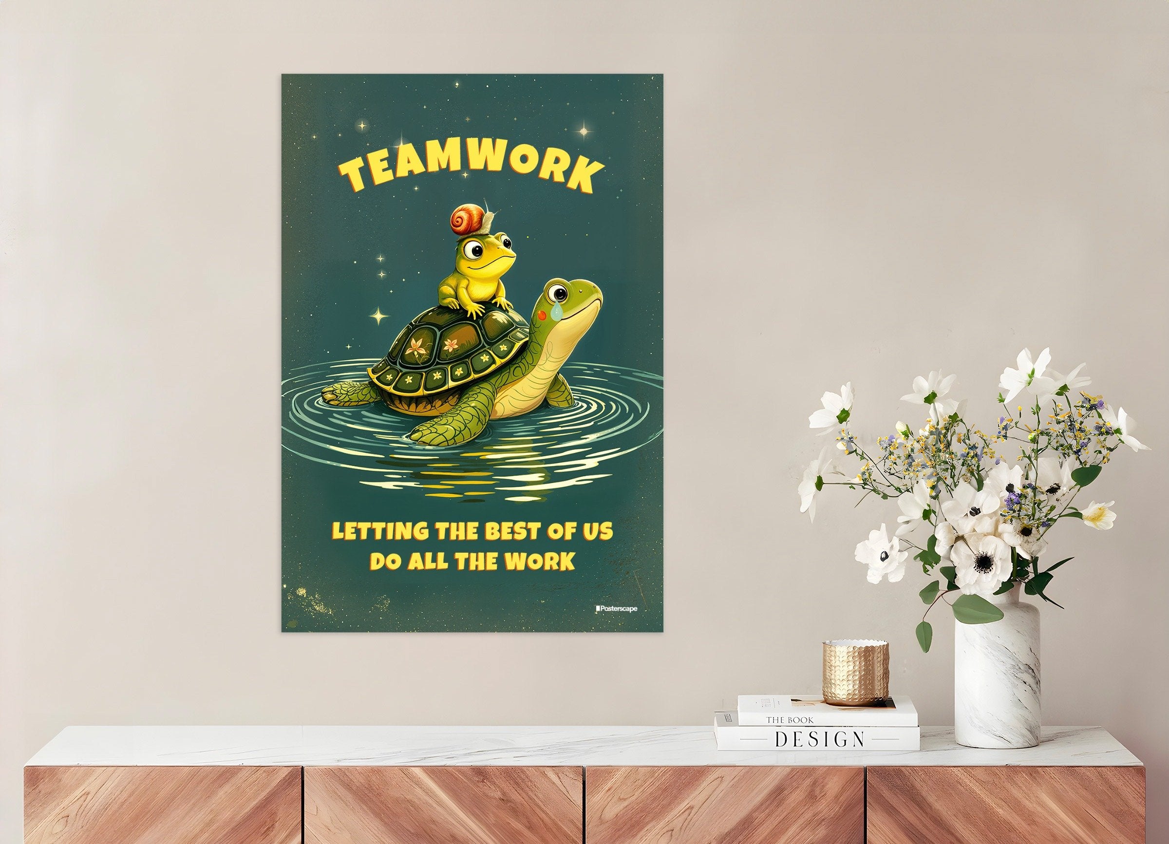 Poster of Teamwork Demotivational Poster