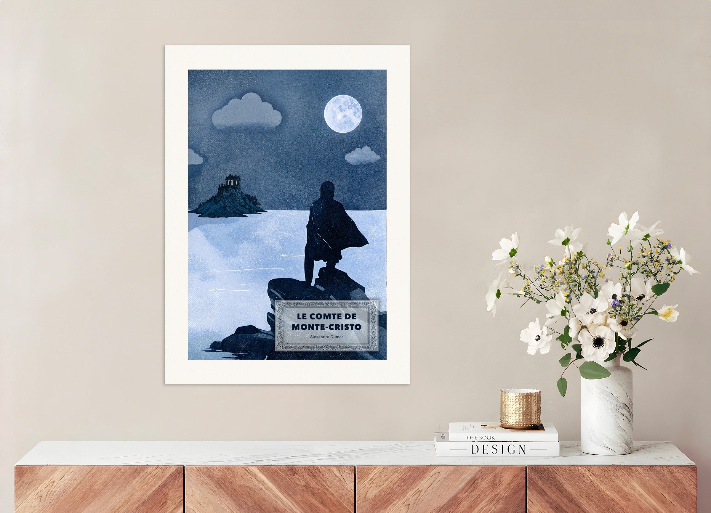 Poster of The Count of Monte Cristo Book Poster