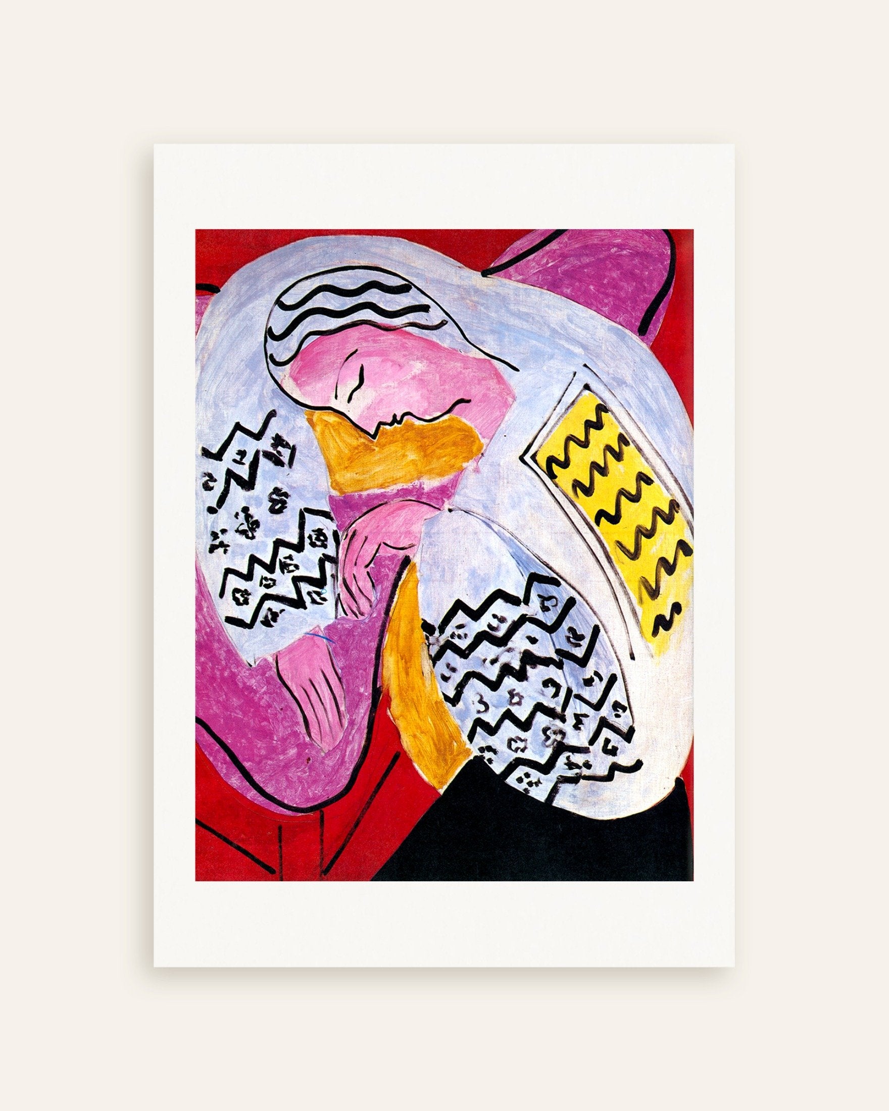 Matisse the dream 1940 art print | Posterscape.co.uk