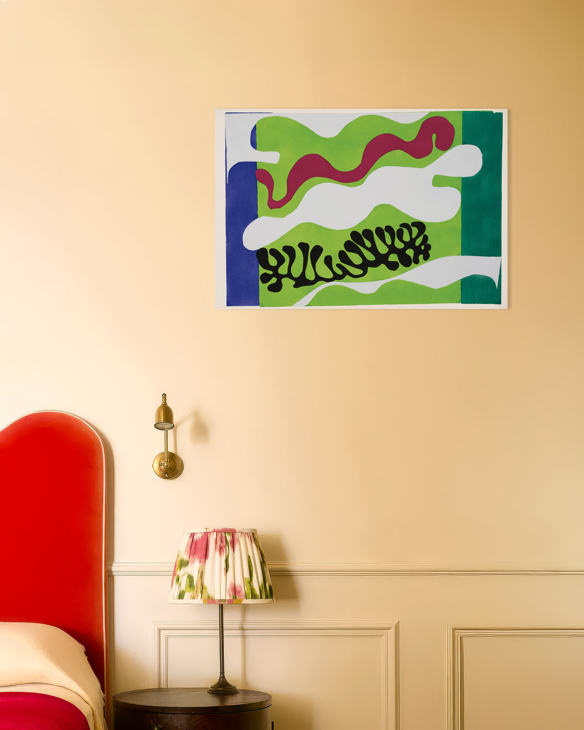 Poster of The Lagoon in Green (Jazz, 1947) by Henri Matisse