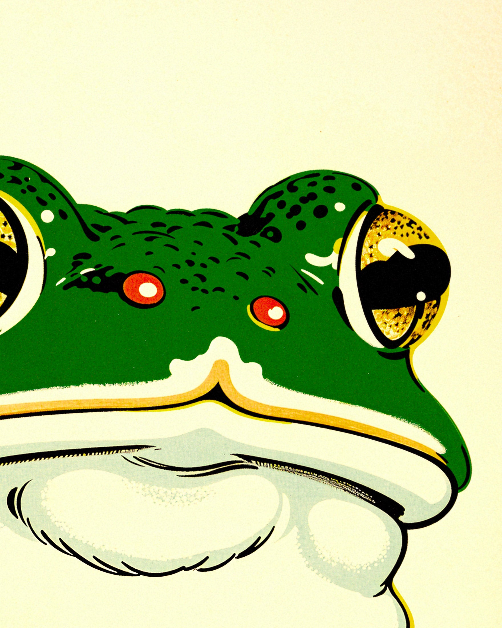 Japanese Toad 03 – Art Print