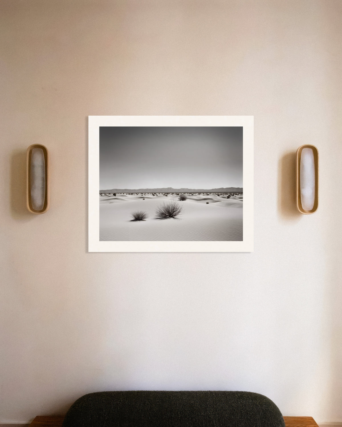 Poster of Urban, black and white abstract explorations, Desert - Poster