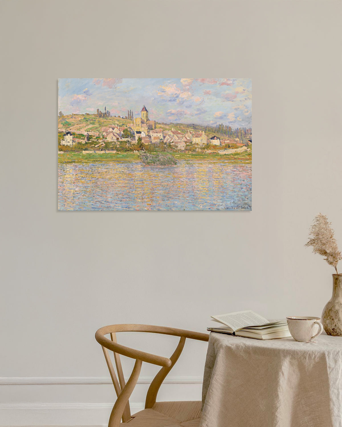 Poster of Vétheuil by Claude Monet