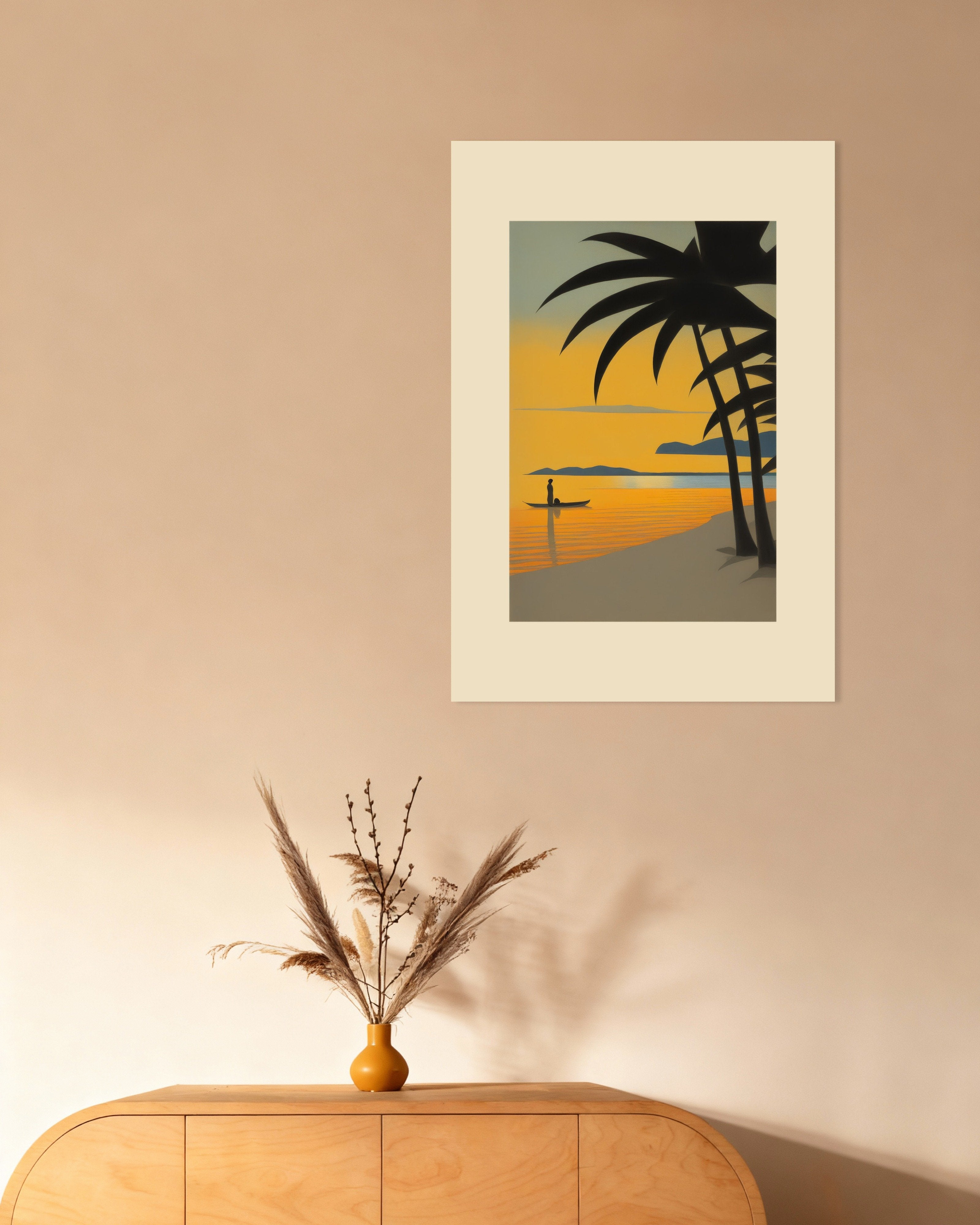 Poster of Wandering ships, Baudelaire, no text