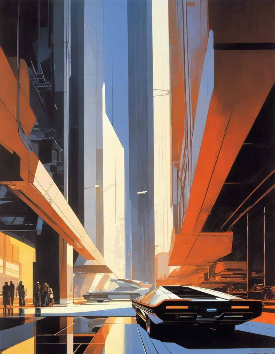 Contemporary British industrial style – Art print