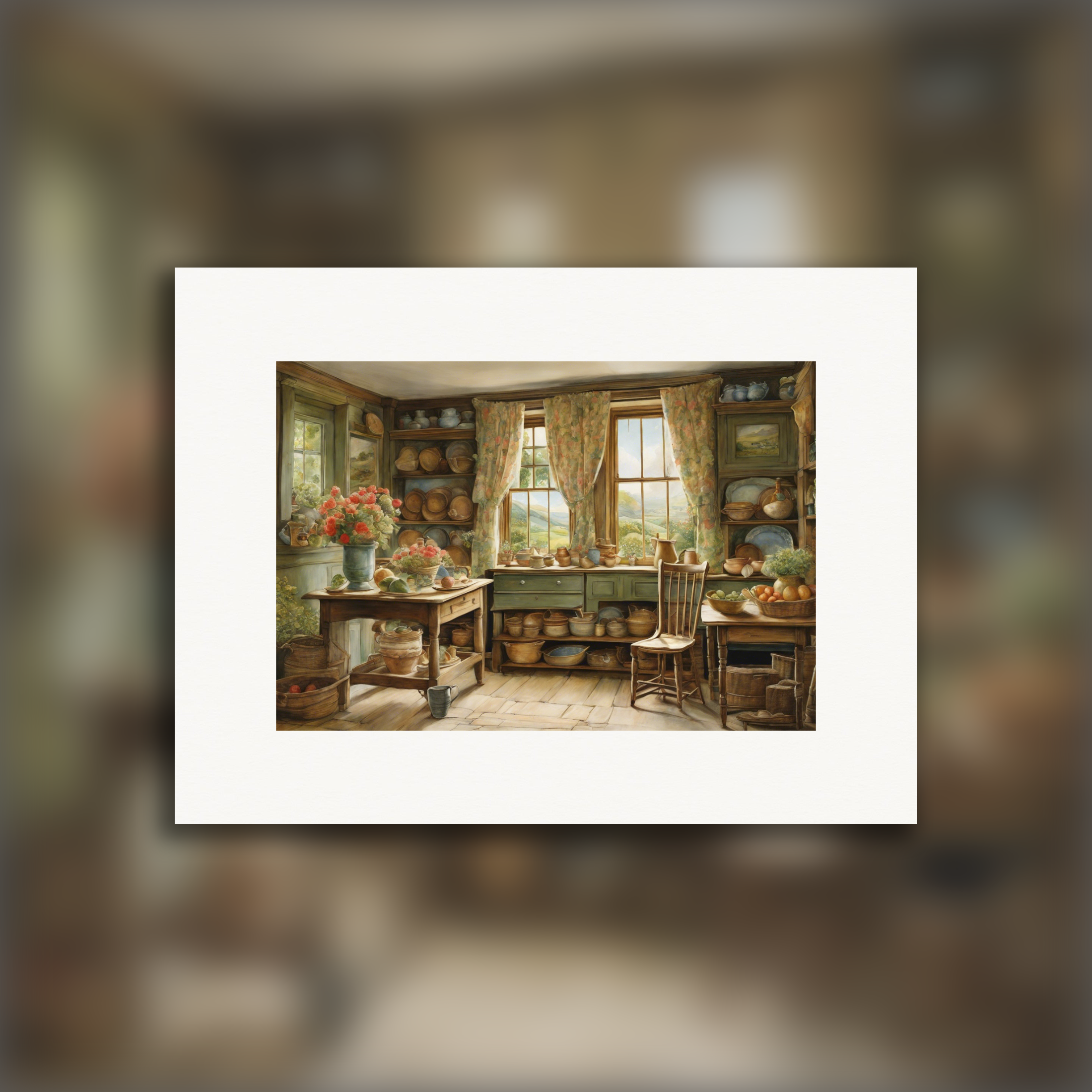 Enchanting stories, exquisite British watercolours, Home – Poster