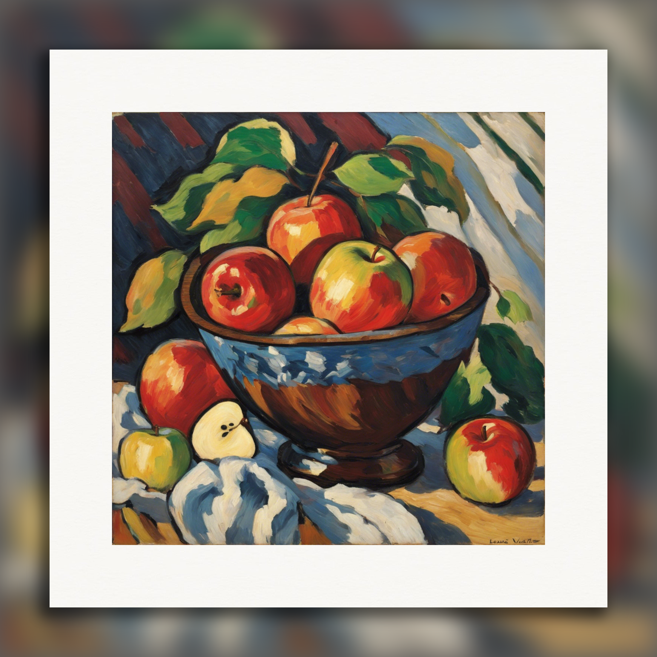 Fauvism, Apples - Poster