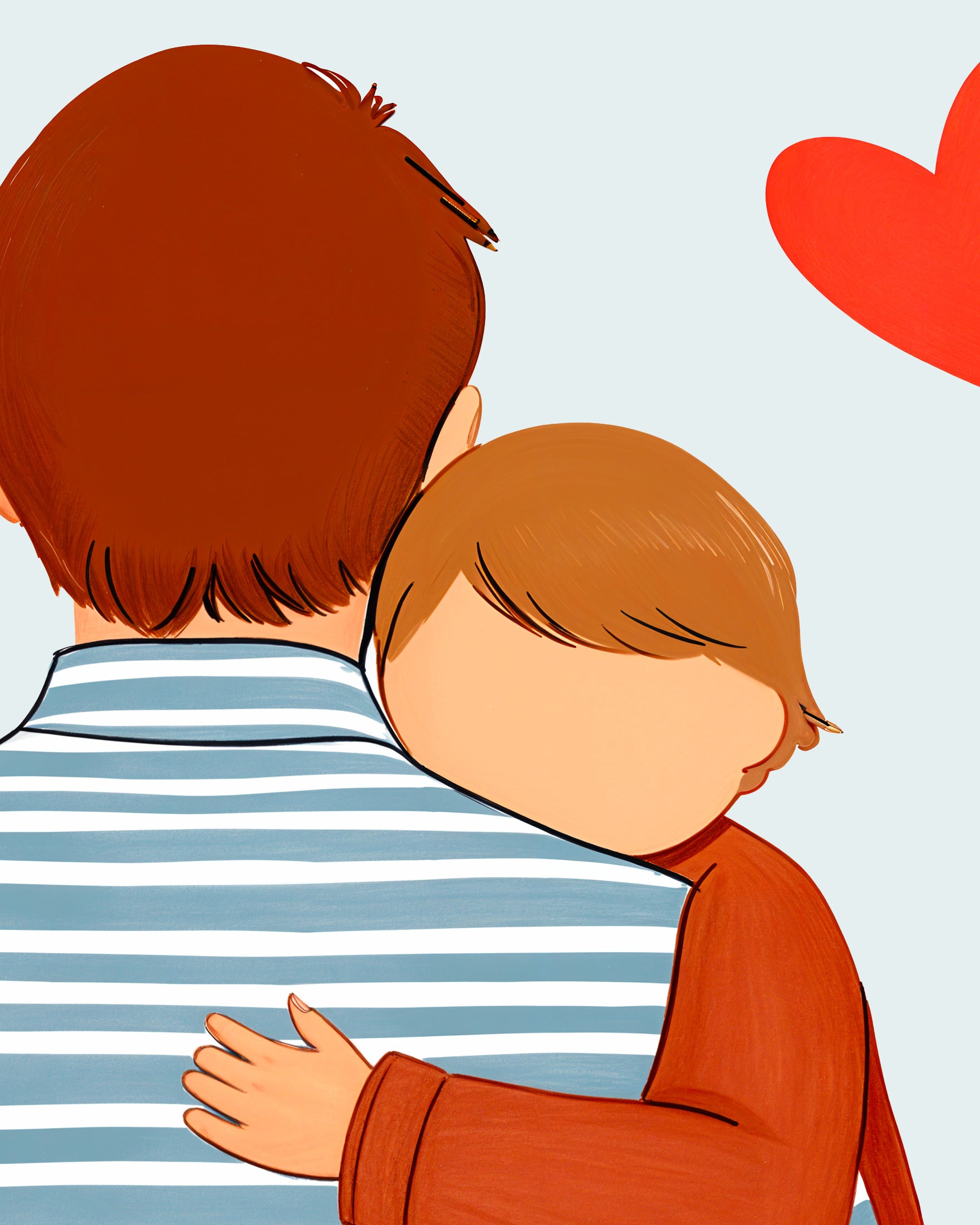 Dad, with all my love – bespoke print