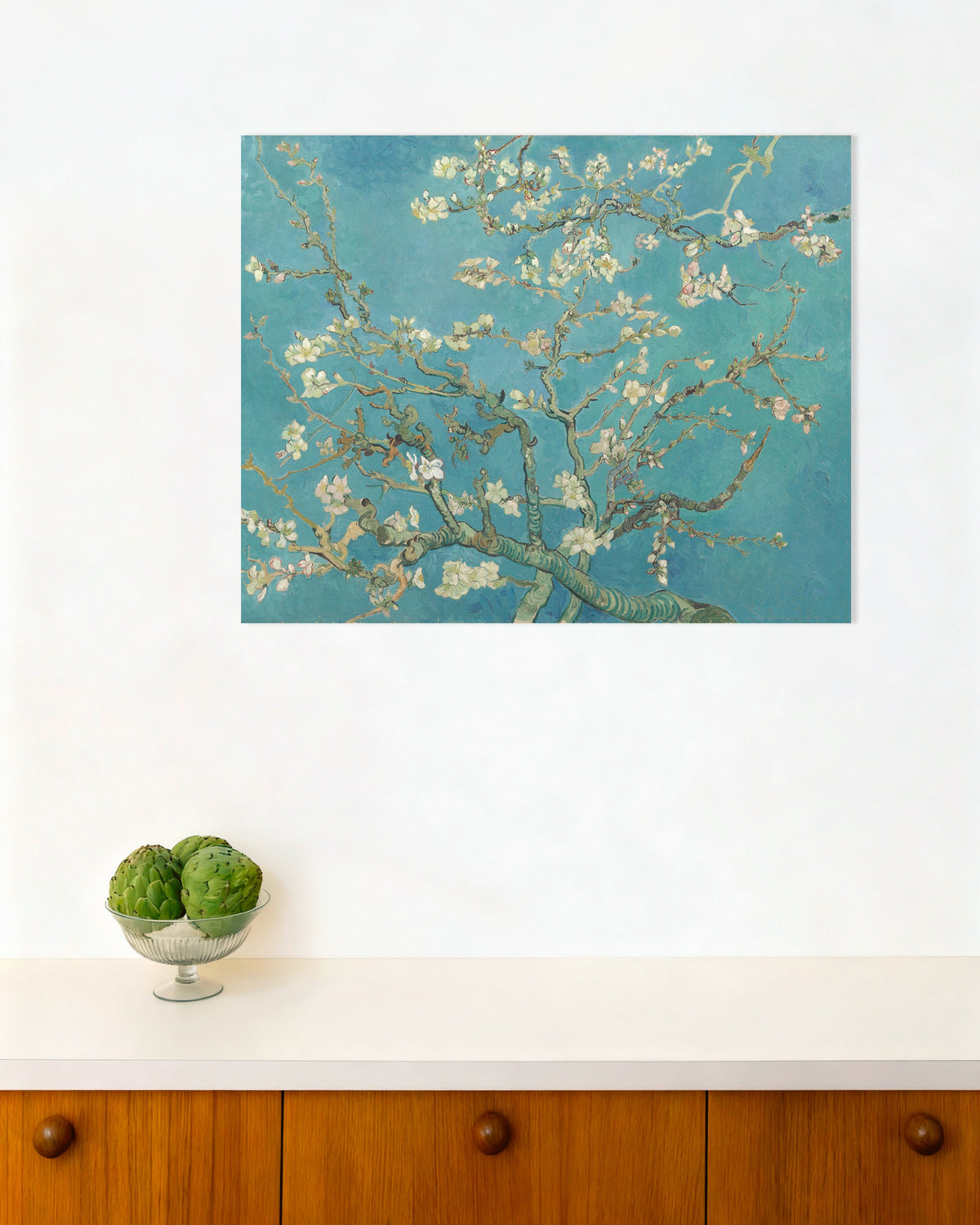 Poster of Almond Blossom (1890) by Vincent van Gogh