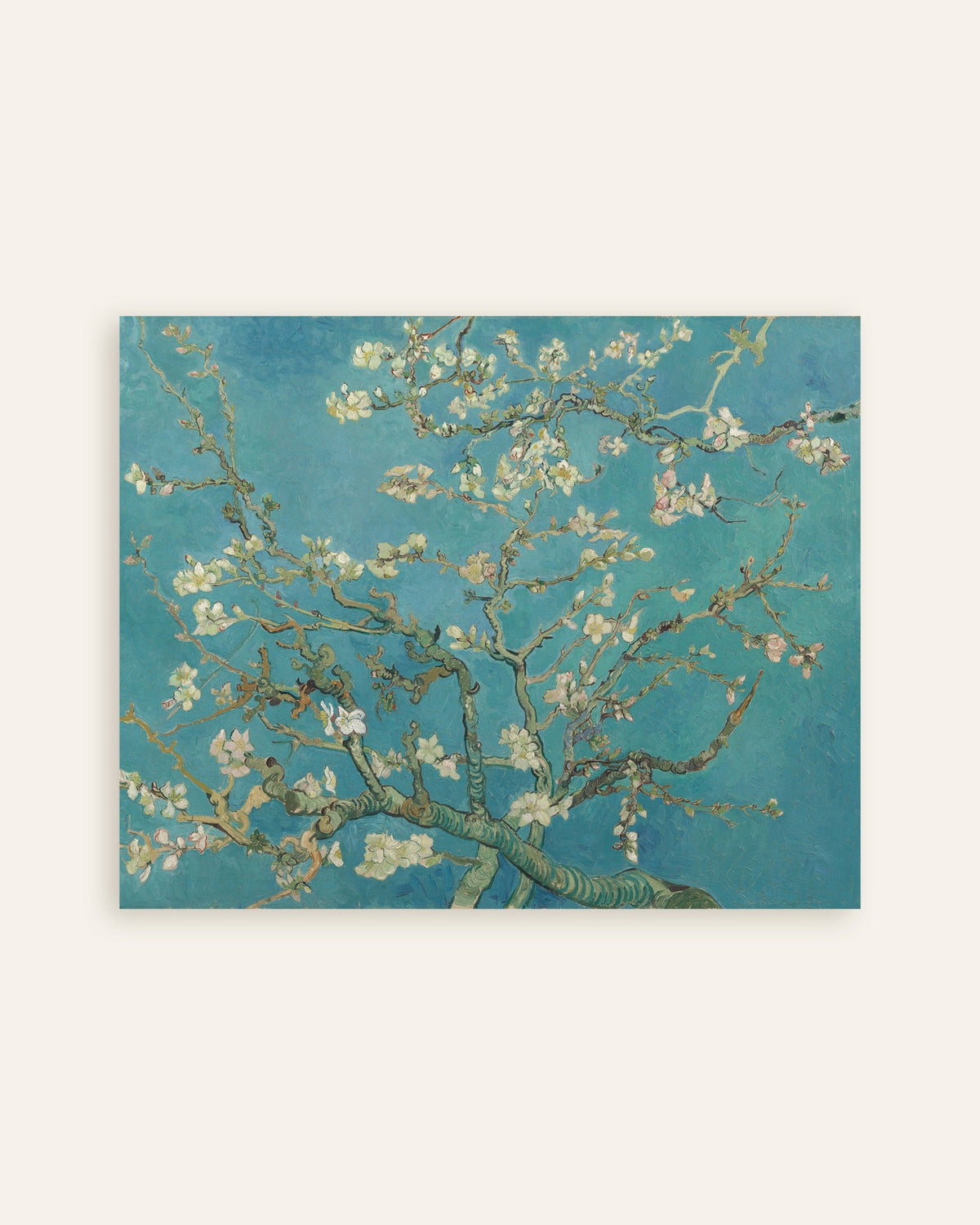 Poster of Almond Blossom (1890) by Vincent van Gogh, thumbnail