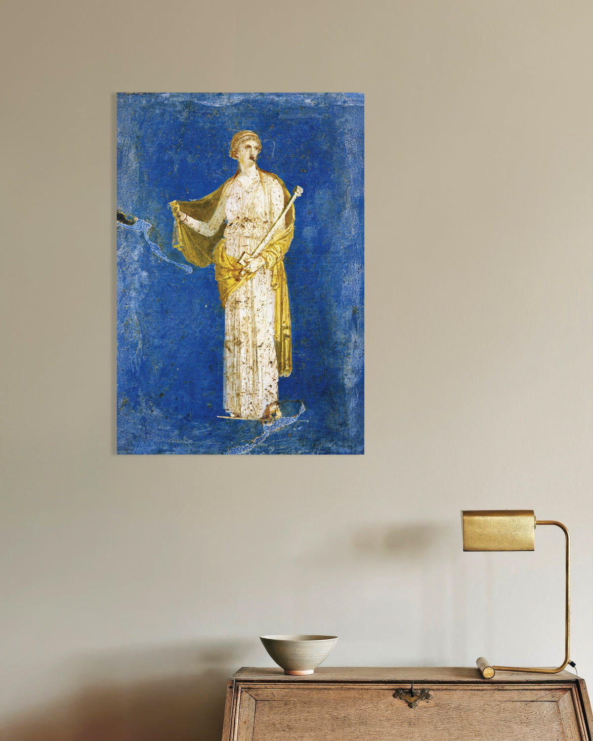 Art print featuring the Medea fresco from Villa Arianna | Posterscape.co.uk