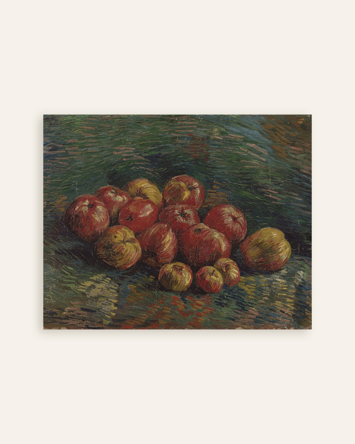 Poster of Apples (1887) by Vincent van Gogh, thumbnail