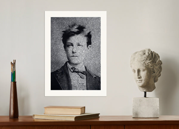 Arthur Rimbaud, Portrait from Illuminations – Fine Art Print ...