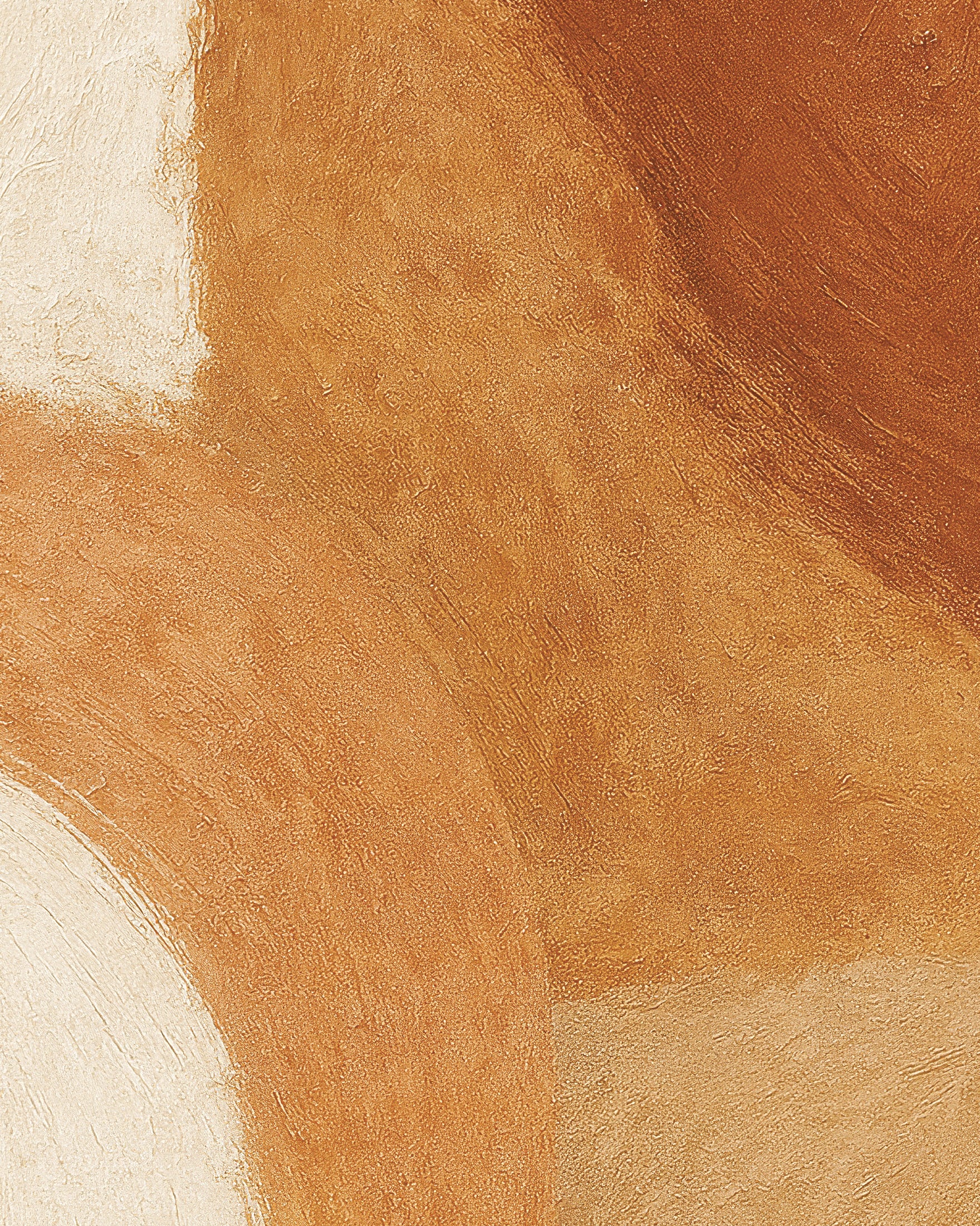 Autumnal Vibes – textured abstract poster in warm tones