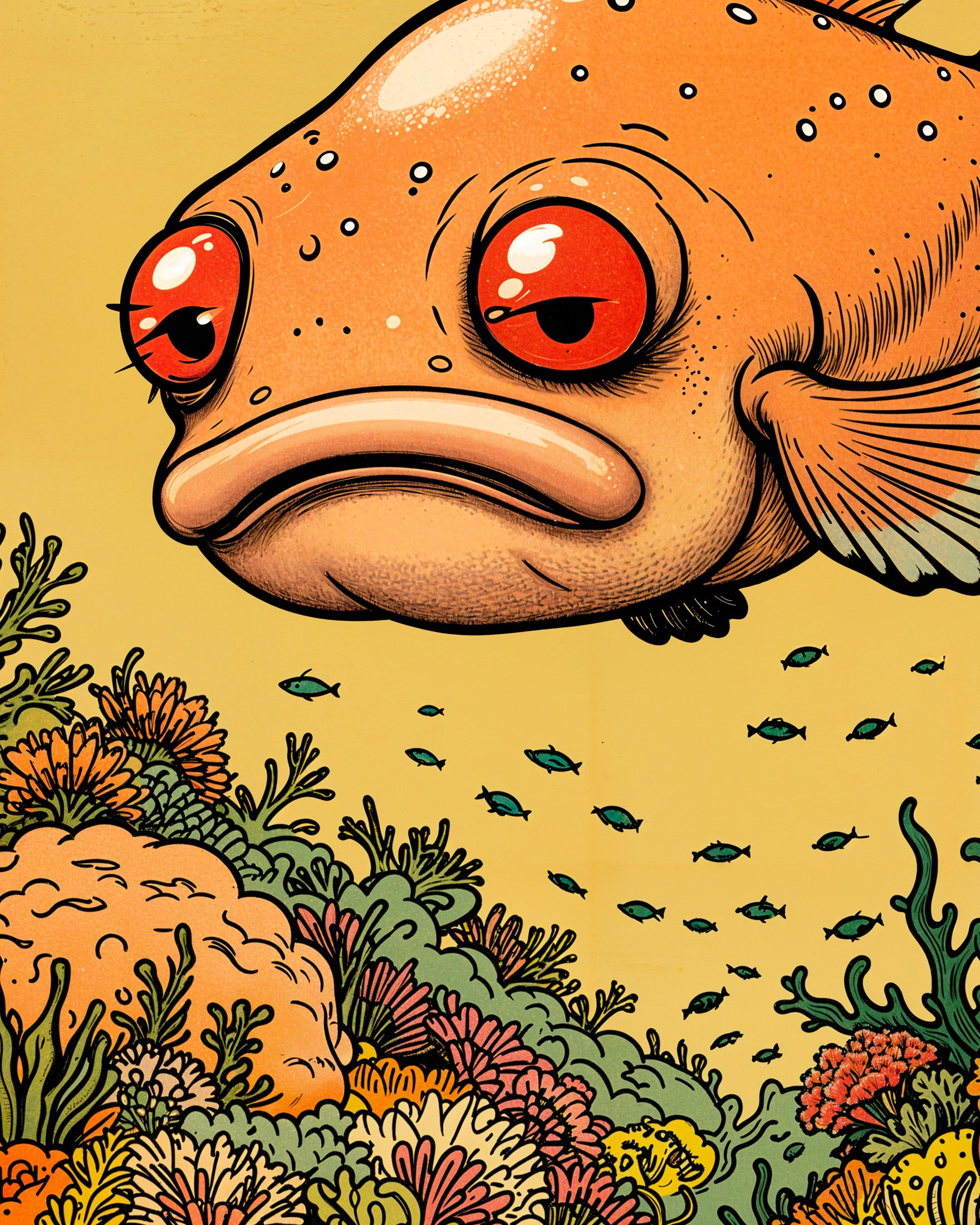 Blobfish Print